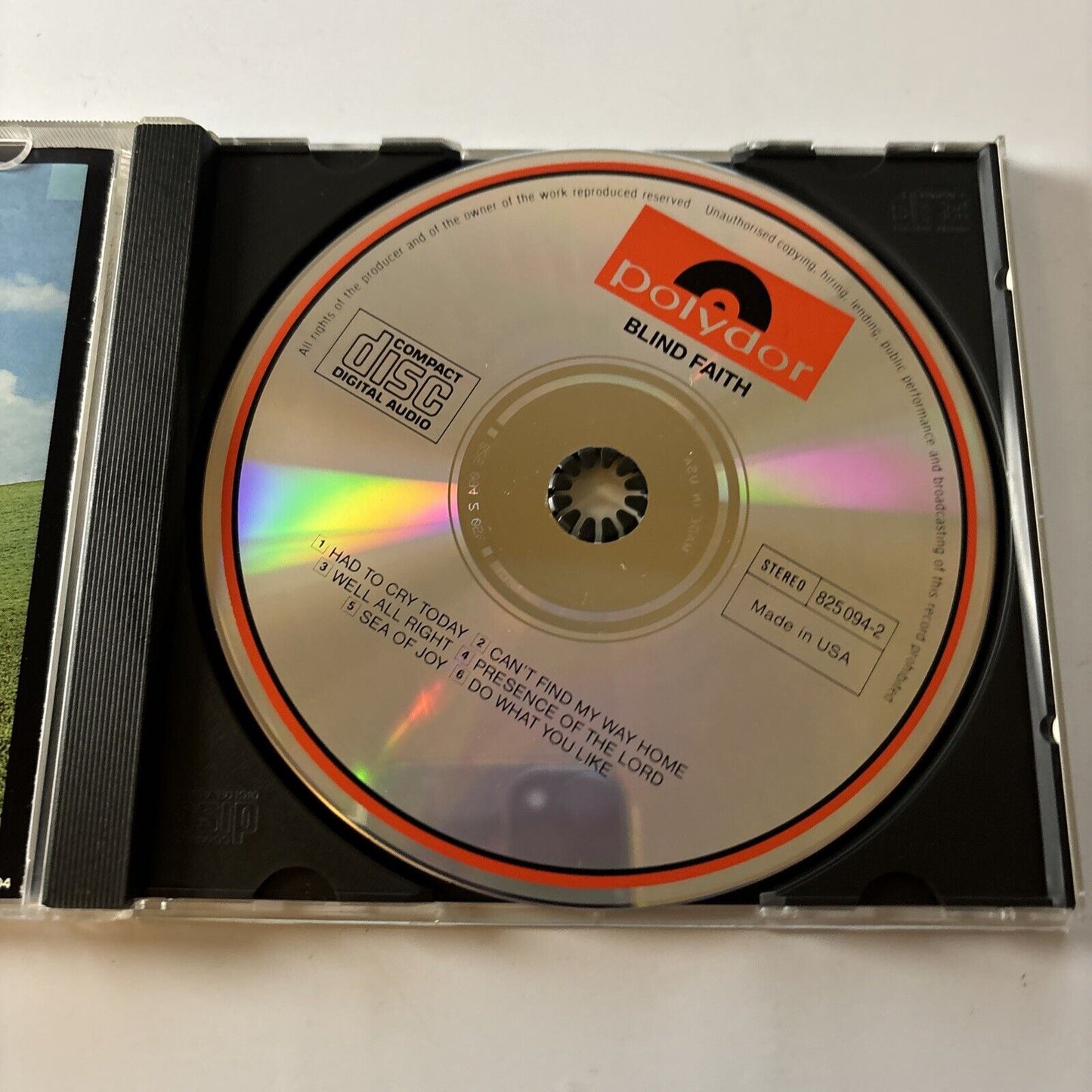 Blind Faith - Blind Faith (CD, 1969) UK Polydor