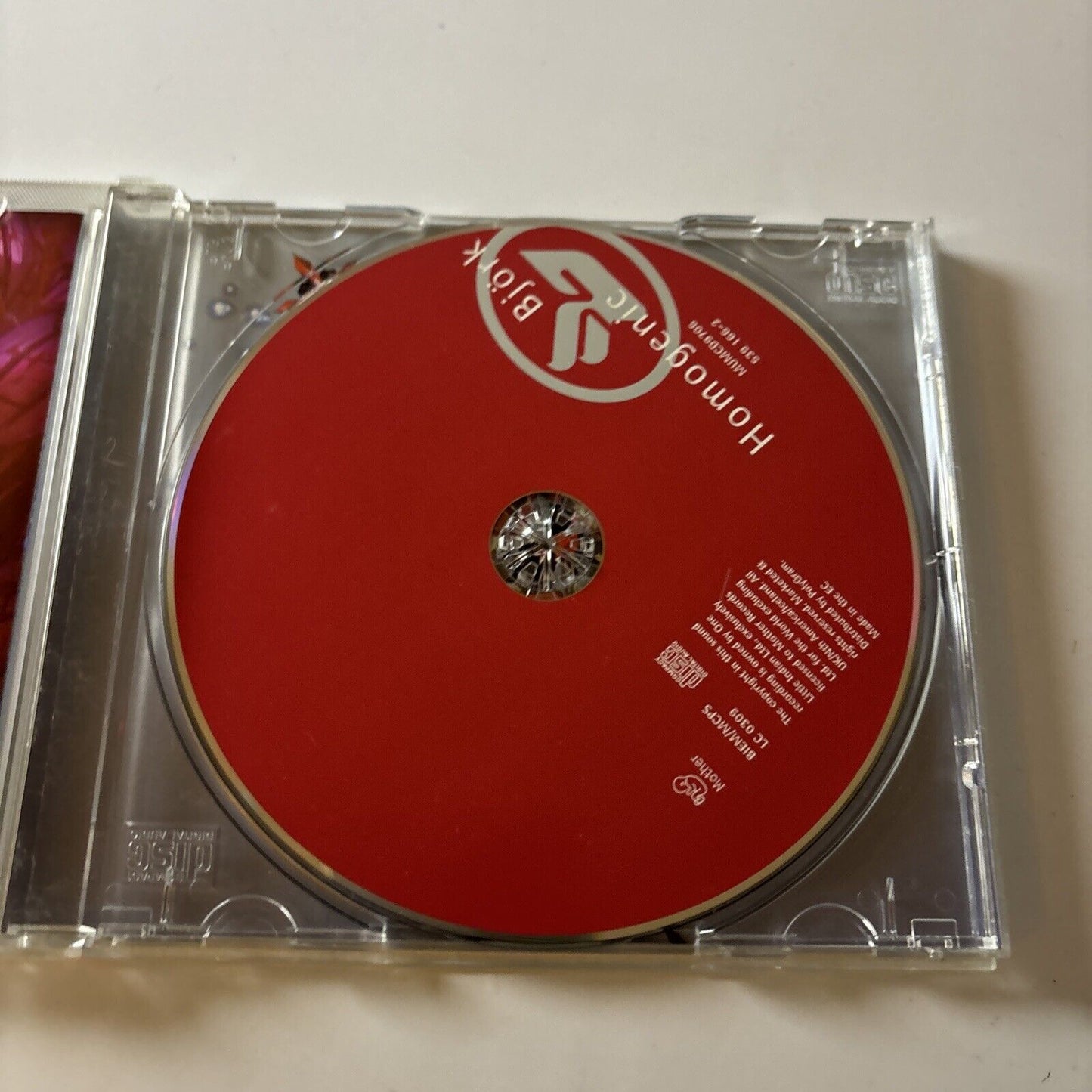 Björk - Homogenic (CD, 1997) Iceland & Mother Records