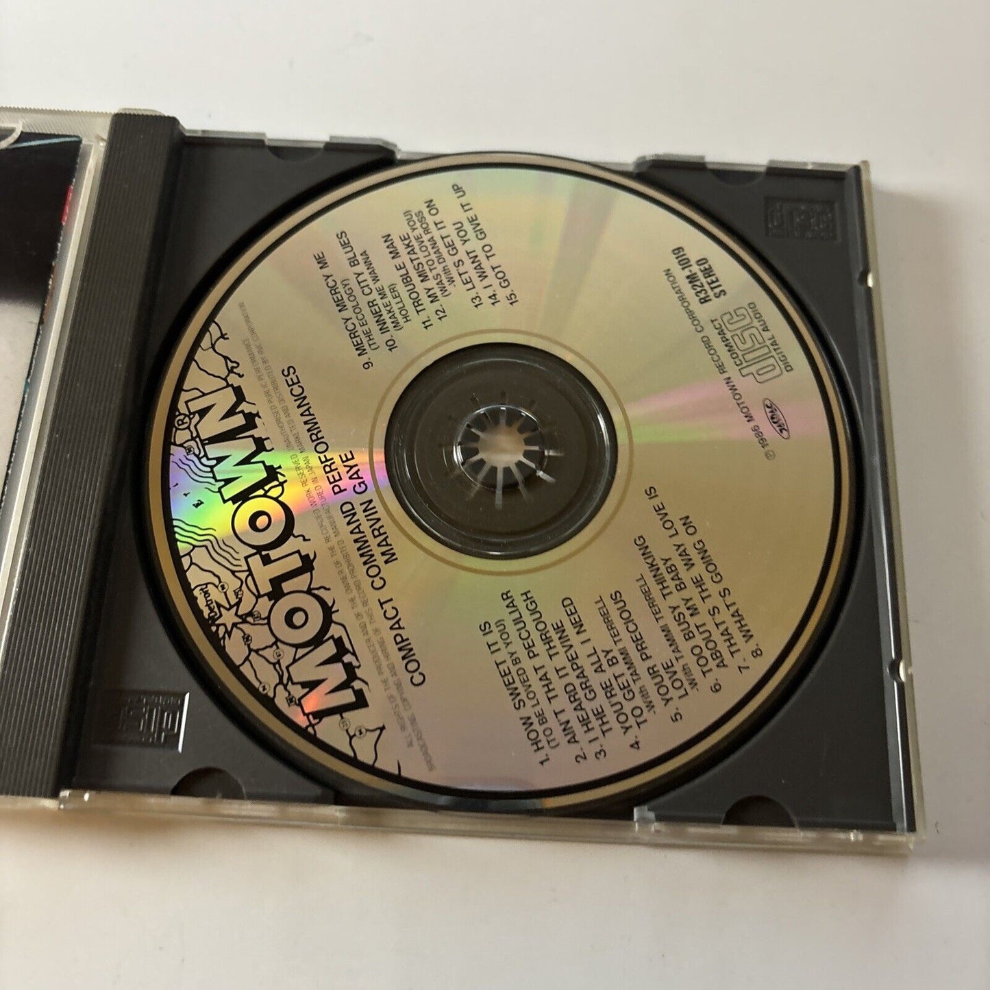 Marvin Gaye - 15 Greatest Hits (CD, 1986) Japan r32m-1019