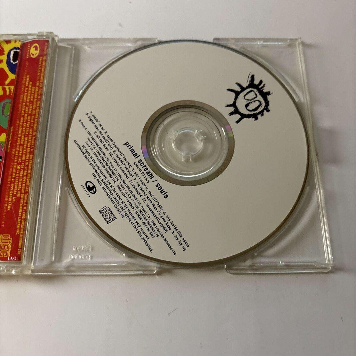 Primal Scream - Souls (CD, 1994) Japan qdca-93041