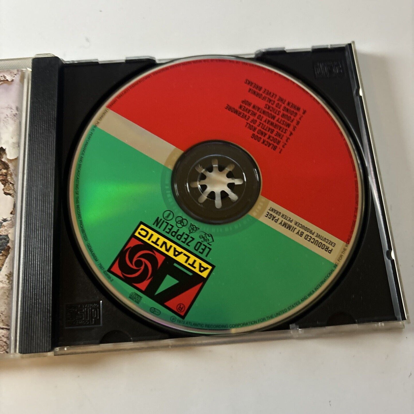 Led Zeppelin - Untitled (CD, 1994) USA & Atlantic 13805279