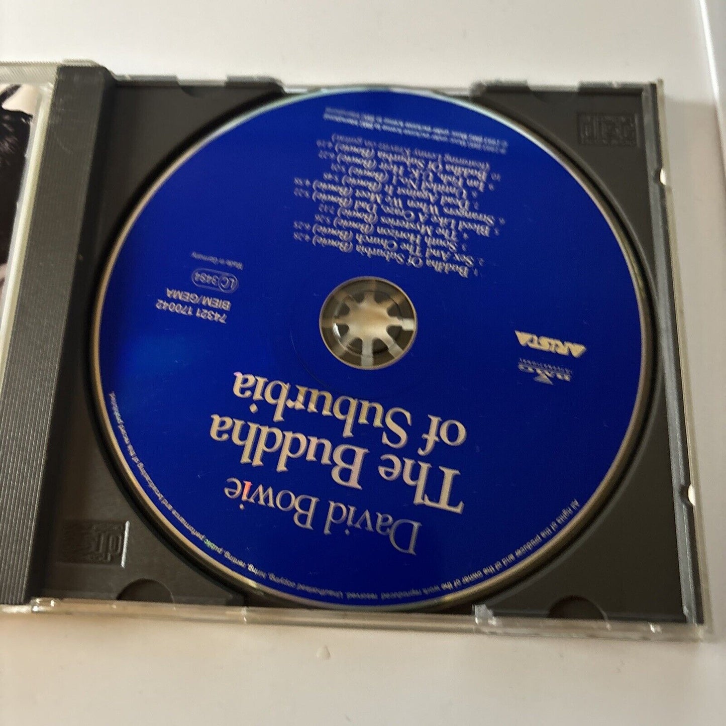 David Bowie - The Buddha Of Suburbia (CD, 1993) Arista 753432