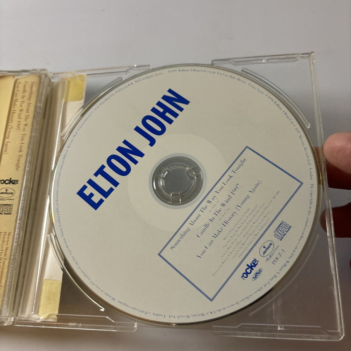 Elton John - Something About The Way / Candle In The Wind (CD 1997) Japan PHCZ-1