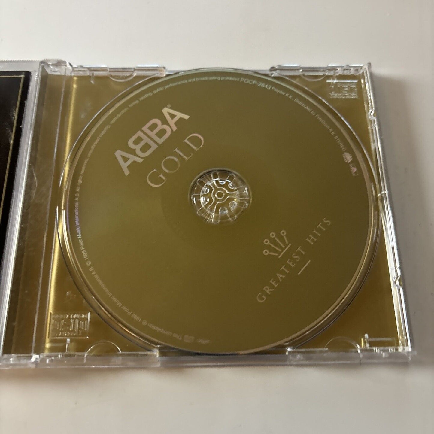 ABBA - Gold - Greatest Hits (CD, 1999) Japan pocp-2643