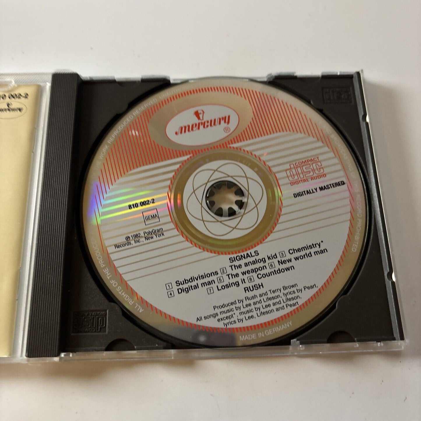 Mercury - Rush Signals (CD, 1982) 883154