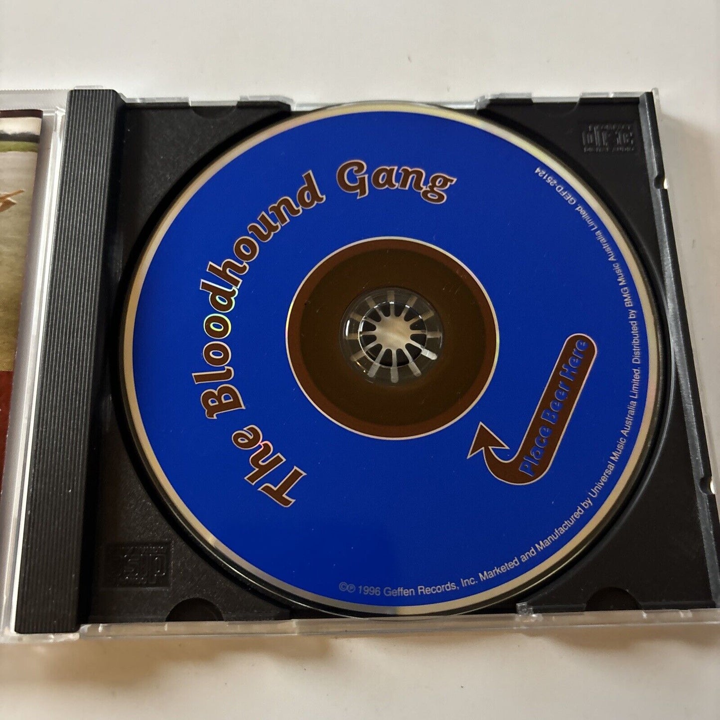 Bloodhound Gang - One Fierce Beer Coaster (CD, 1996) USA Geffen Records 373171