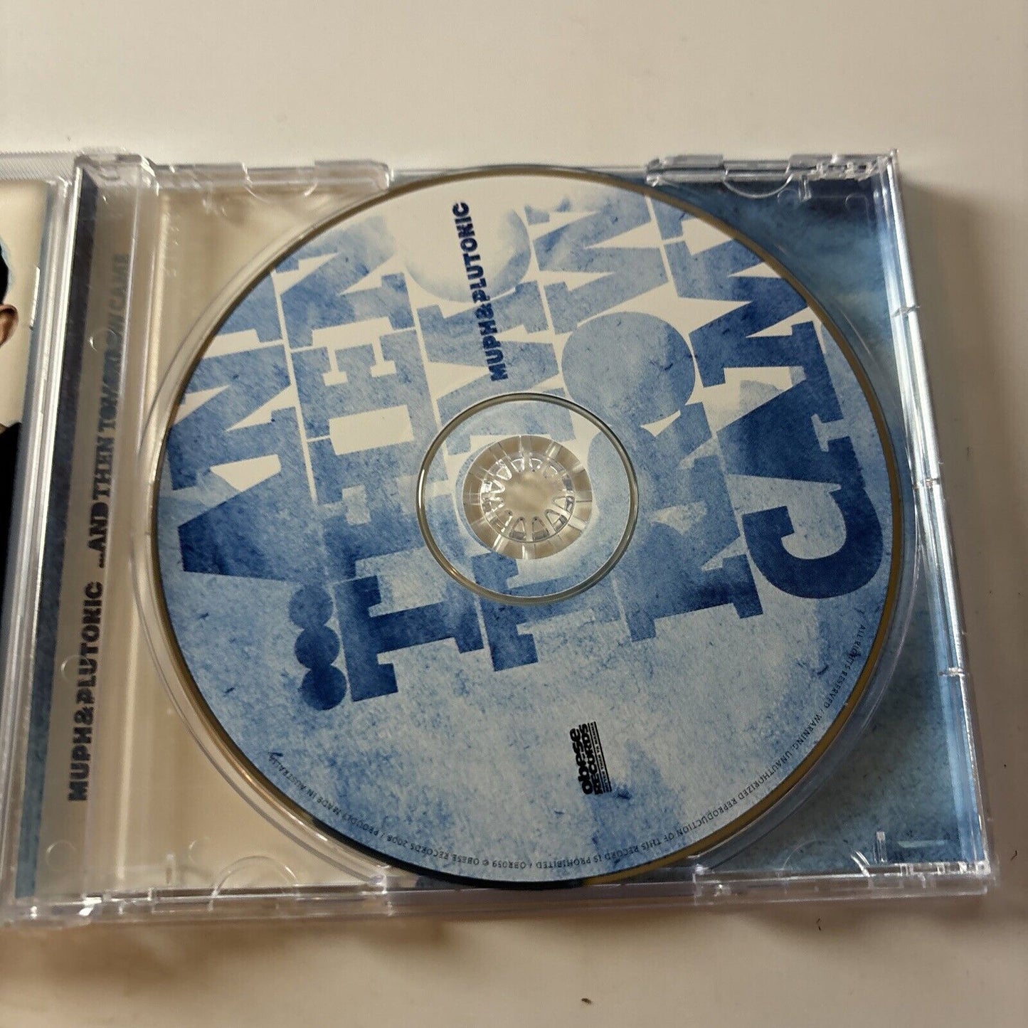 Muph & Plutonic - ...And Then Tomorrow Came (CD, 2008) Australia OBR 059