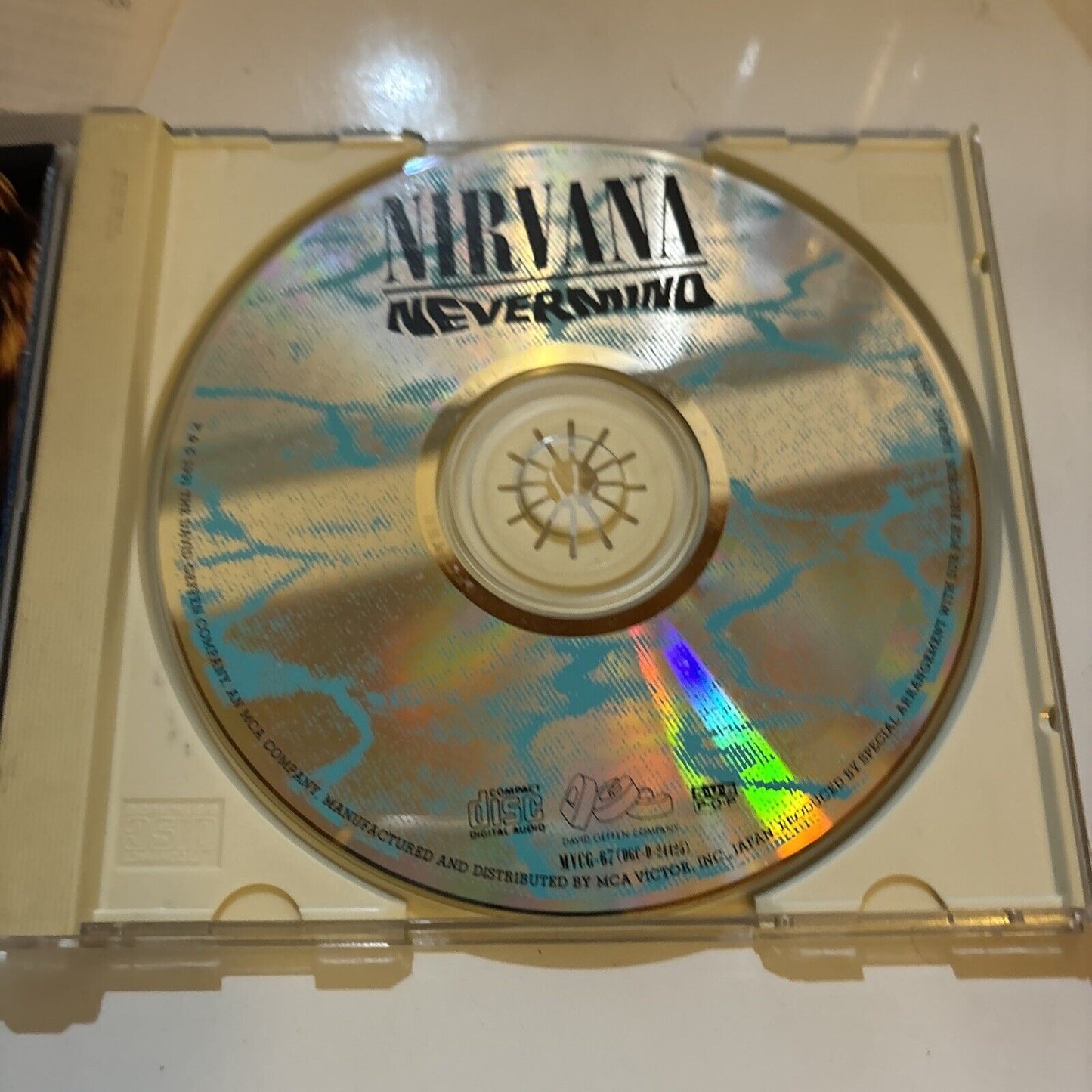 Nirvana - Nevermind (CD, 1991) Japan MVC6-67
