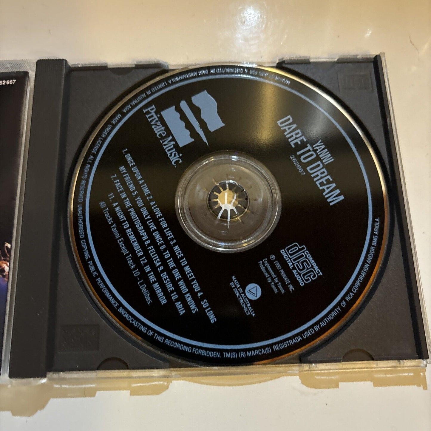 Yanni - Dare To Dream (CD, 1992)