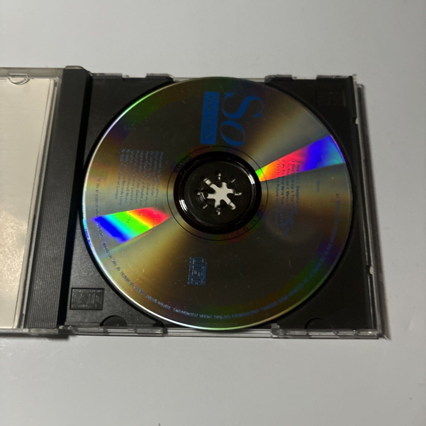 Peter Gabriel - So (CD, 1986) PGCD 5