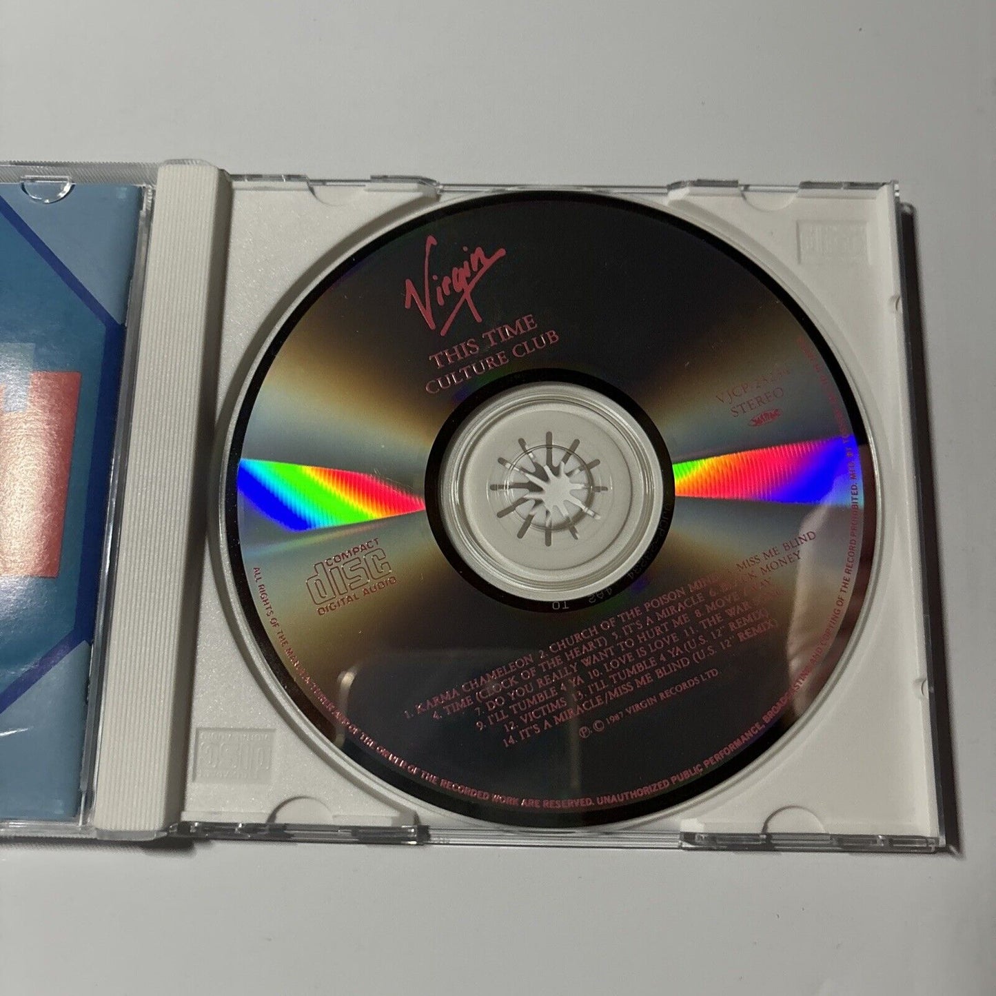 Culture Club - This Time - The First Four Years (CD, 1993) Japan vjcp-23234 Obi