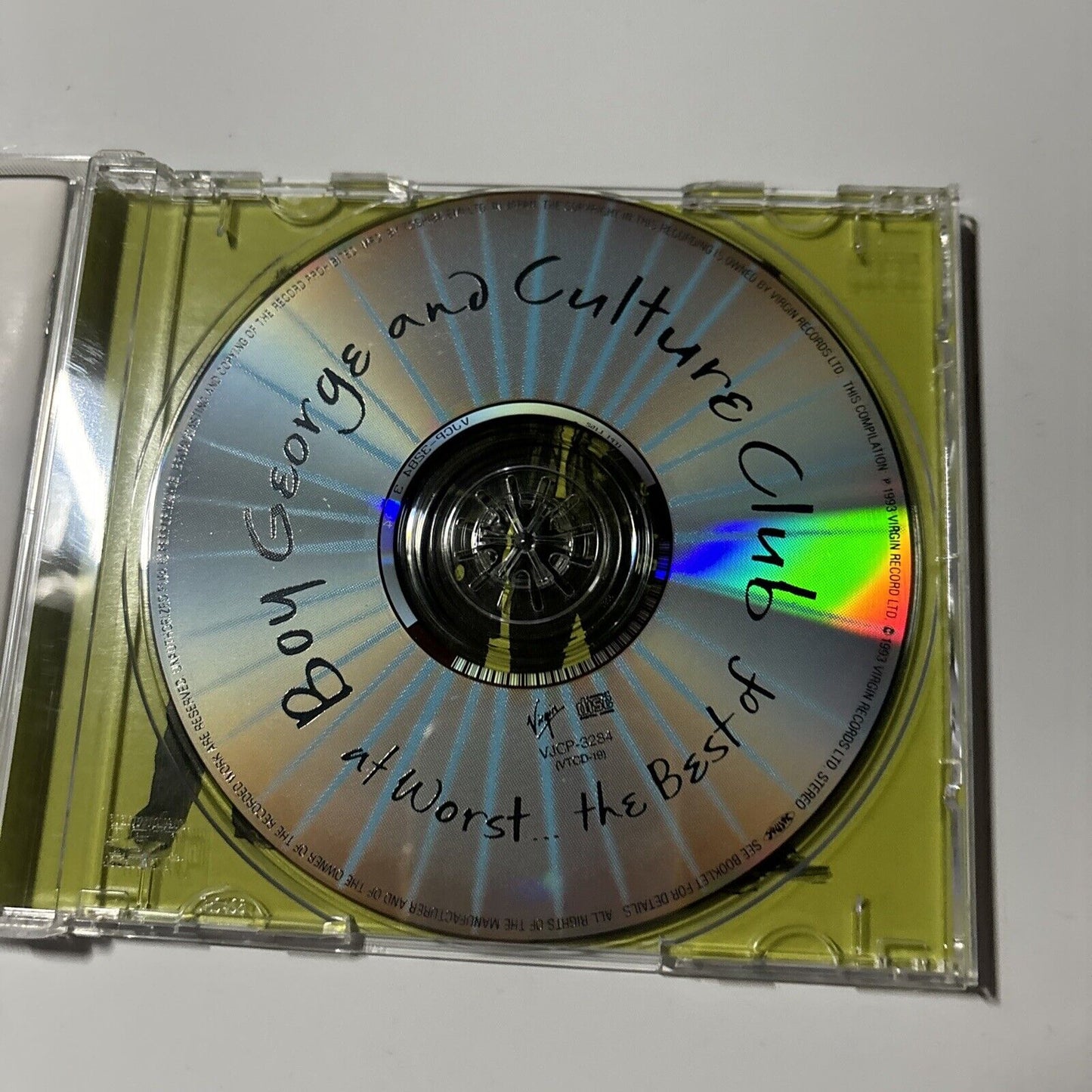 Boy George And Culture Club - At Worst... The Best Of (CD, 1996) Japan vjcp-3284