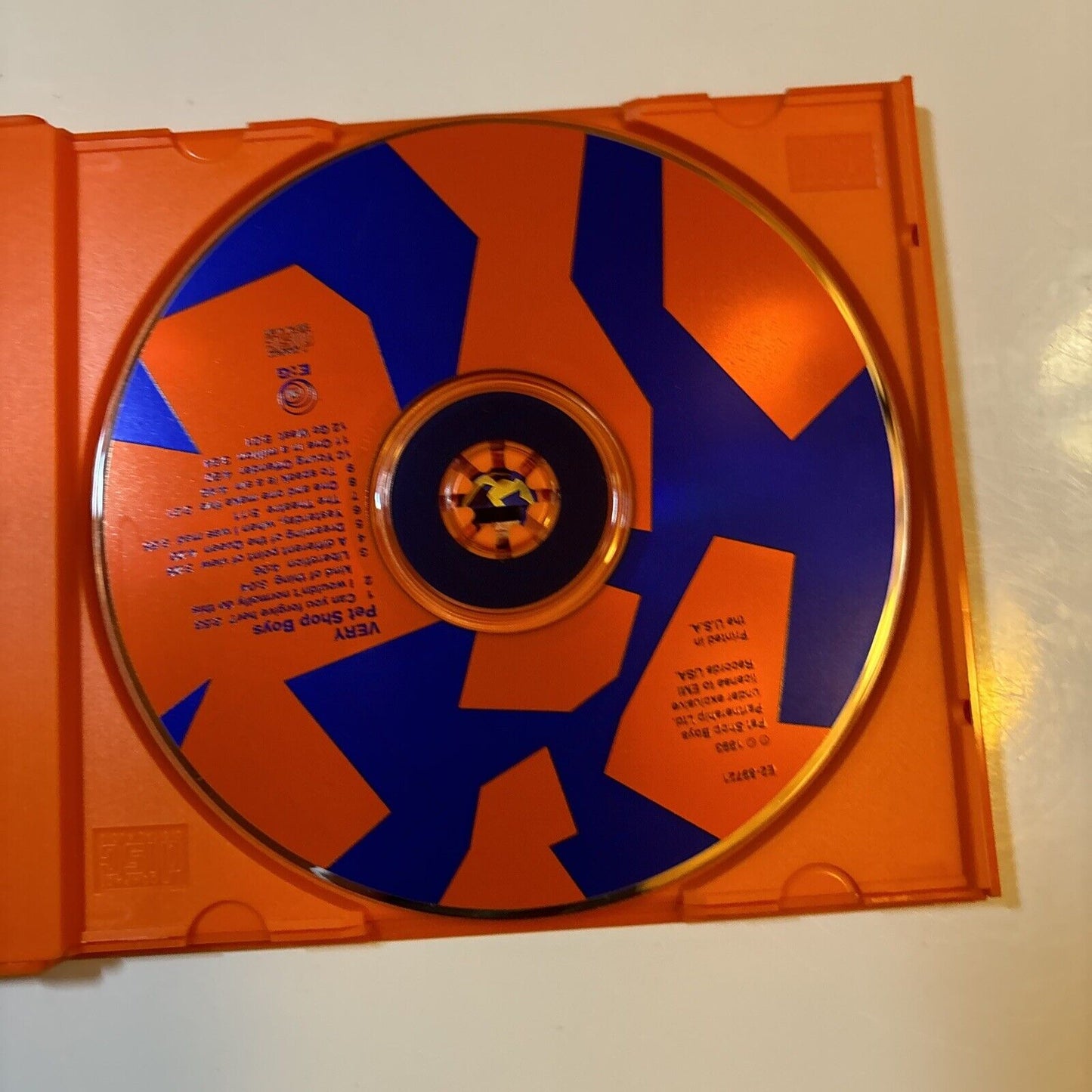 Pet Shop Boys - Very (CD, 1993) UK Parlophone 1753376