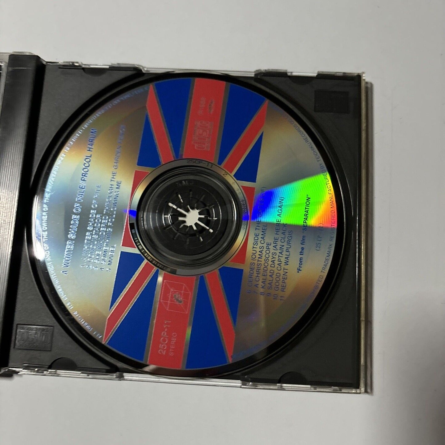 Procol Harum - A Whiter Shade Of Pale (CD, 1988) Japan 25cp-11 Cube Records