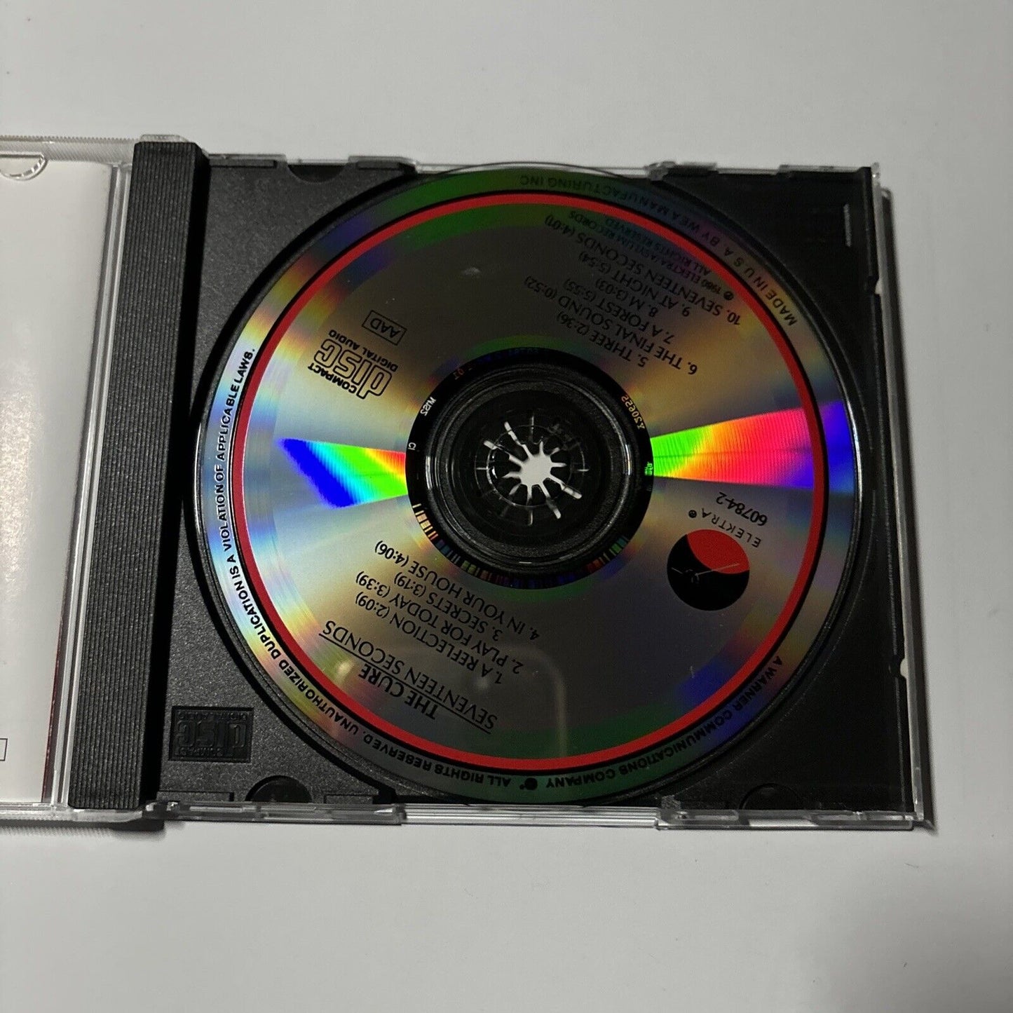 The Cure - Seventeen Seconds (CD, 1988) 9 60784-2