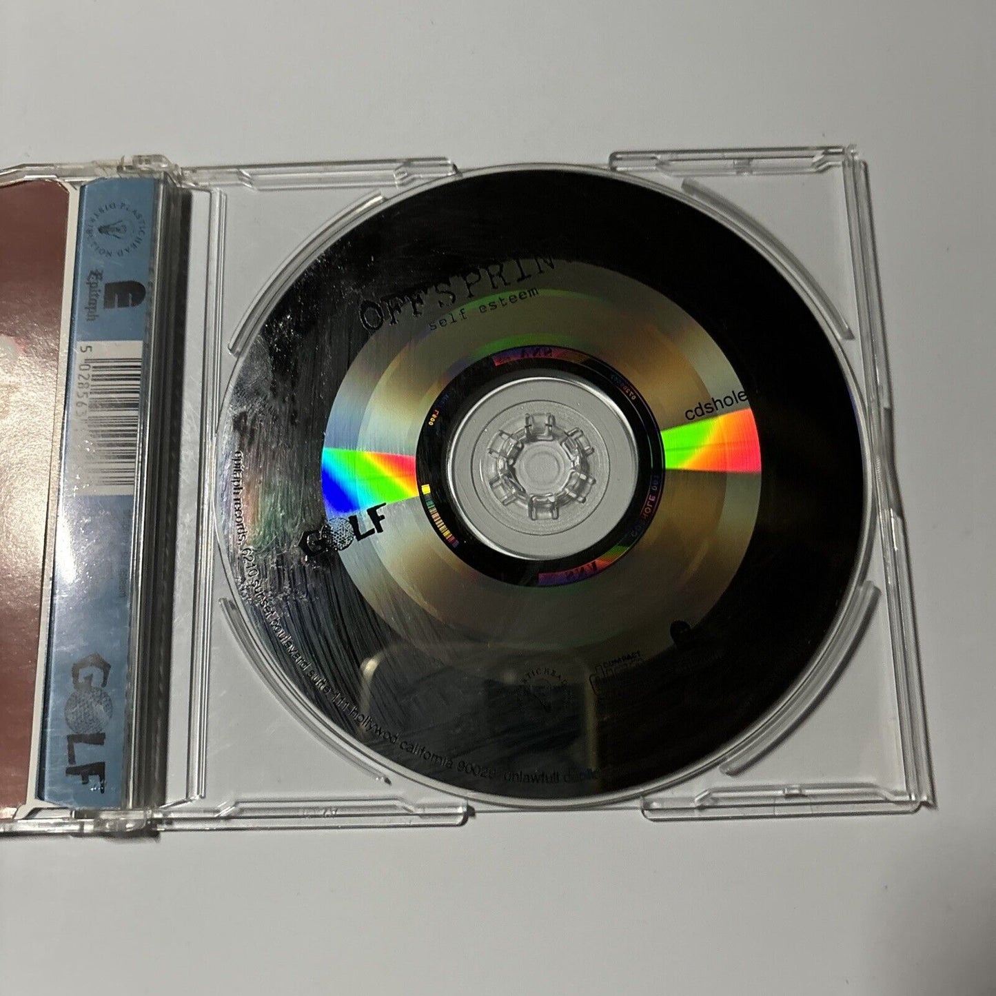 Offspring - Self Esteem (CD, 1994) cdshole 001