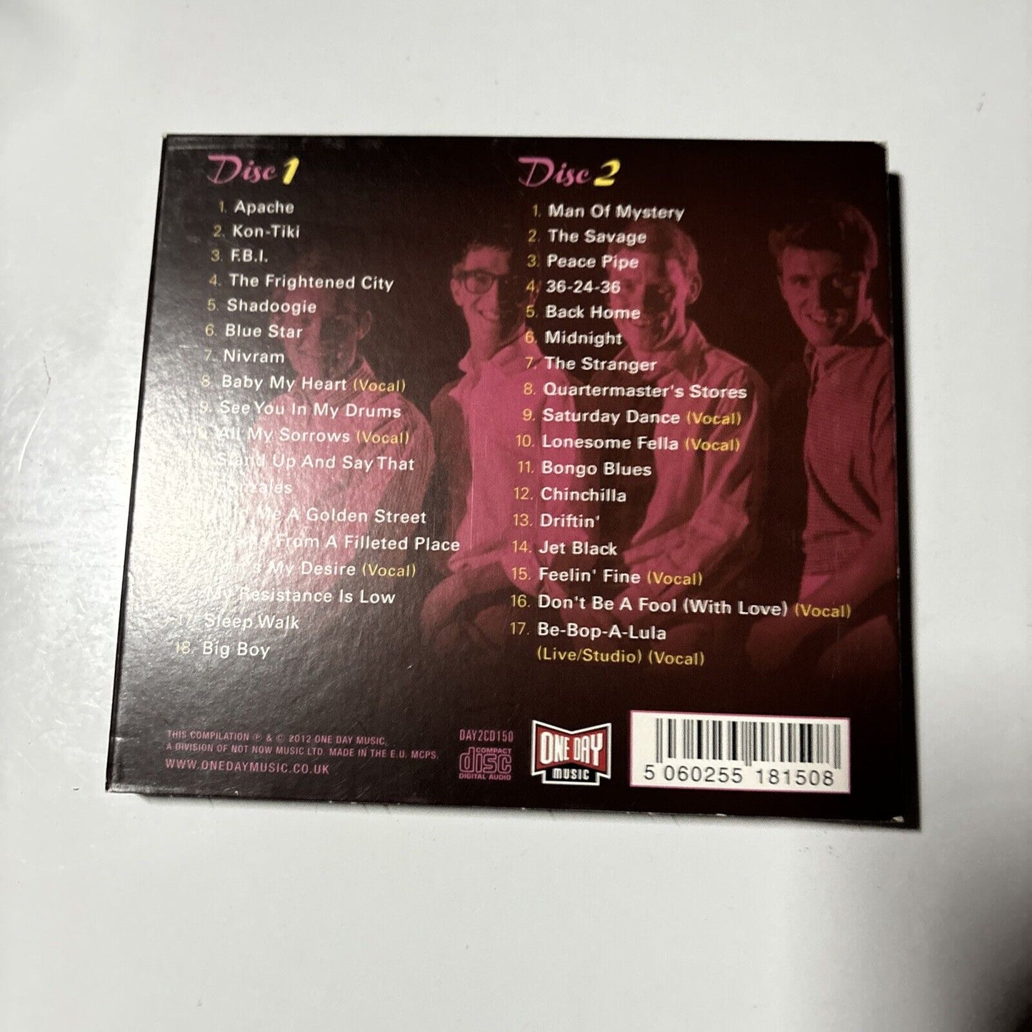 The Shadows - The Best Of The Shadows (CD, 2012) Japan day2cd-150 Obi