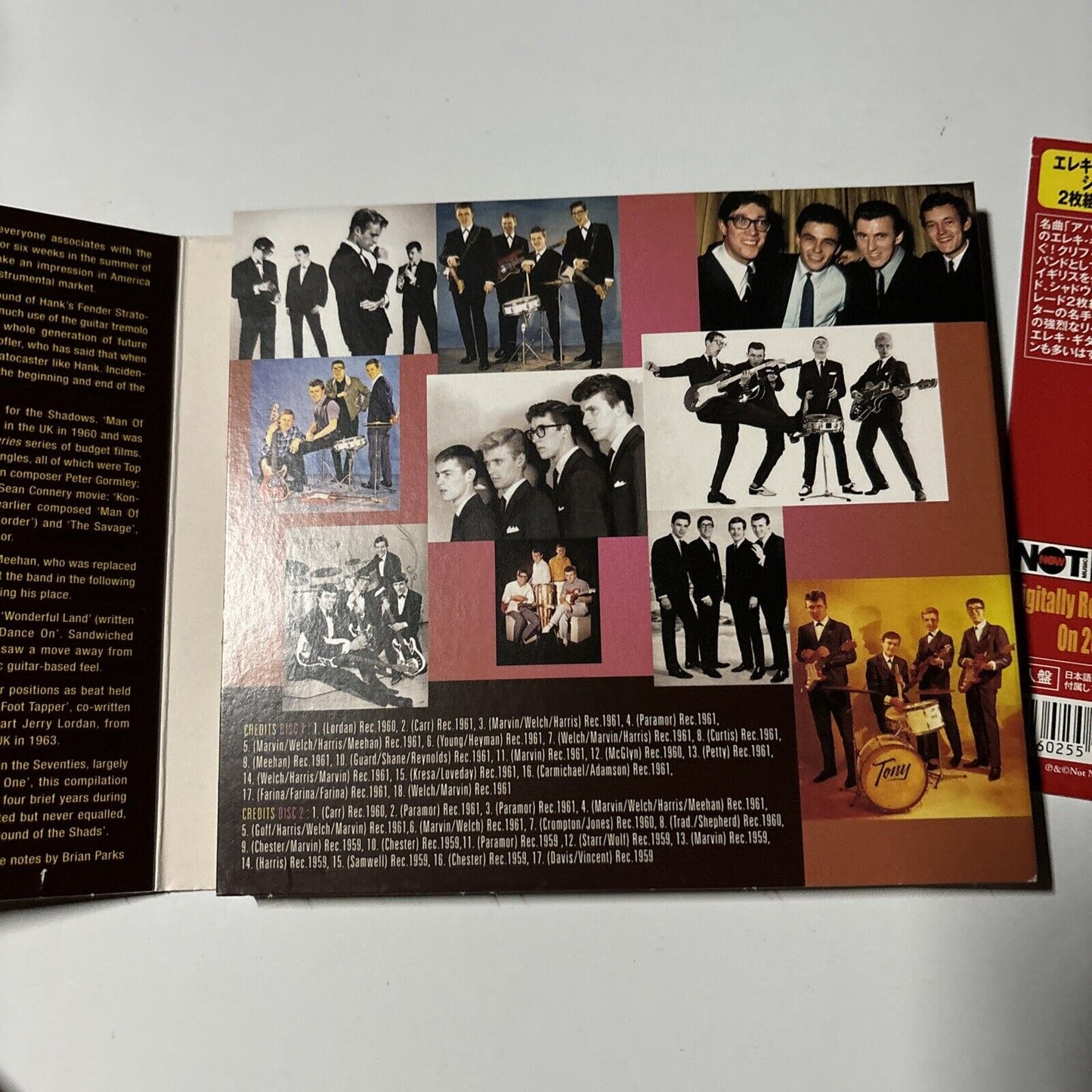 The Shadows - The Best Of The Shadows (CD, 2012) Japan day2cd-150 Obi
