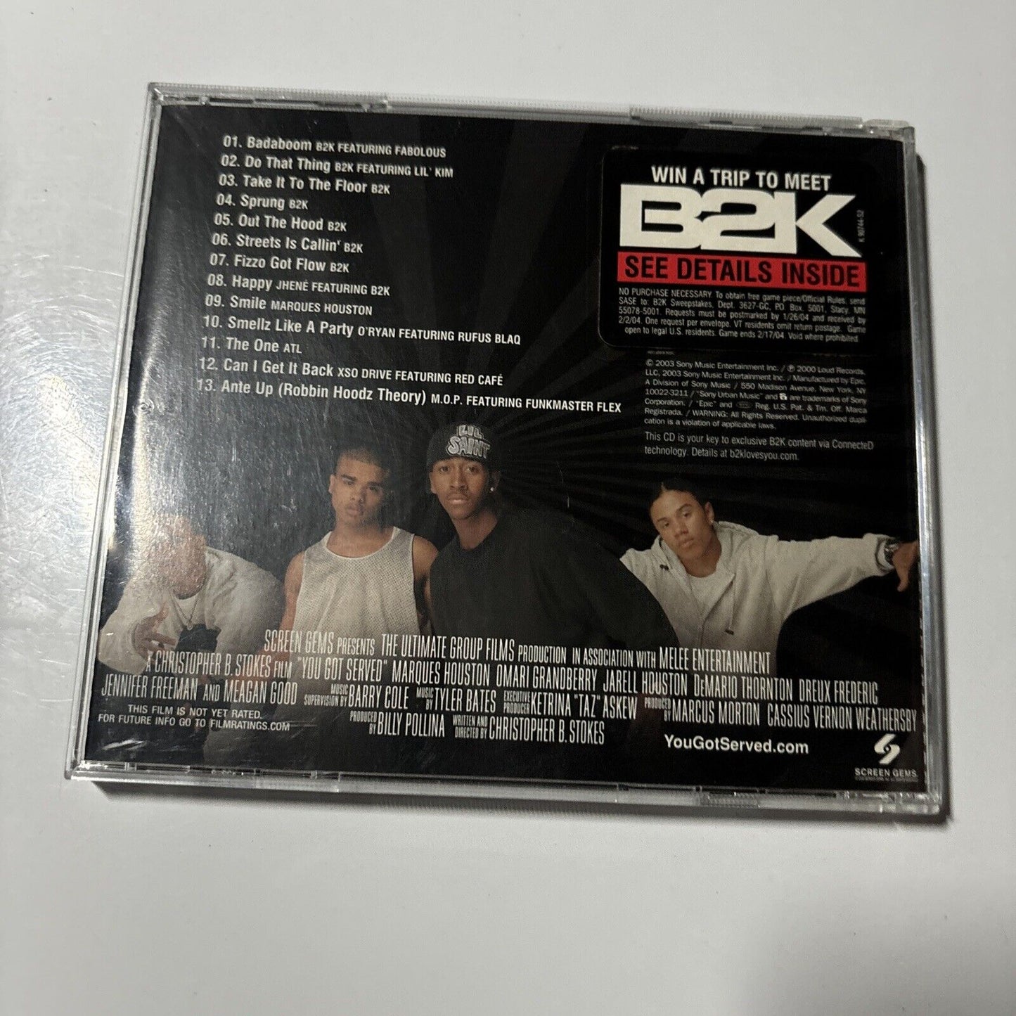 You Got Served - Soundtrack for the Motion Picture (CD, 2003) USA ek-90744