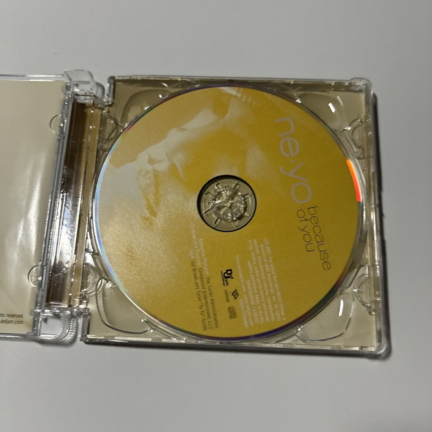 Ne-Yo - Because Of You (CD, 2007) USA Def Jam Recordings
