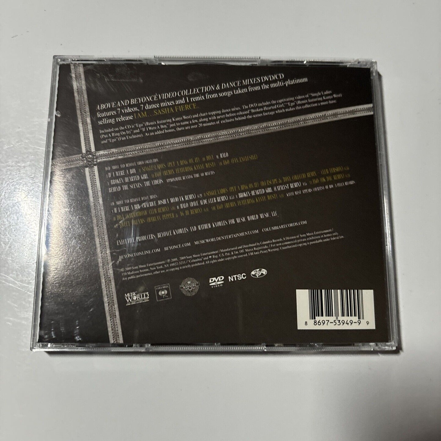 Beyoncé - Above And Beyoncé Video Collection & Dance Mixes (CD + DVD, 2009)