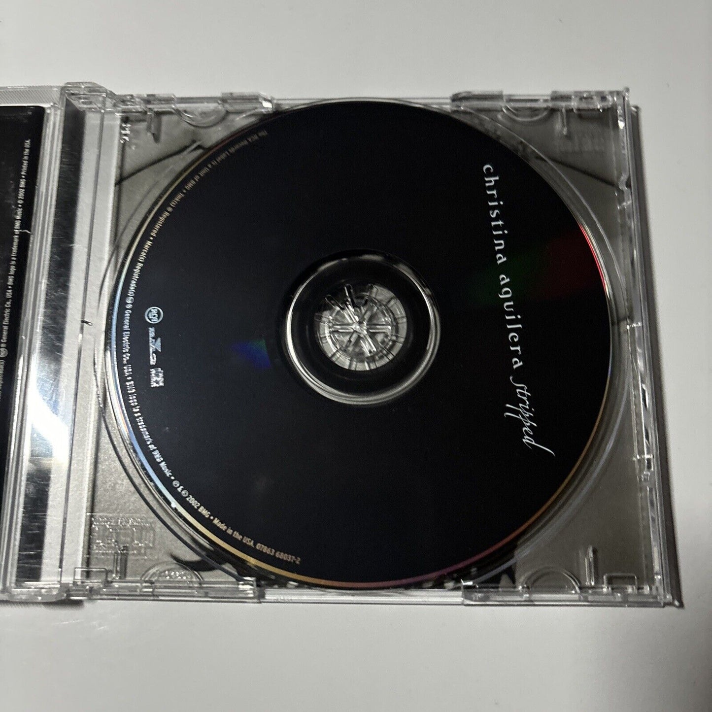 Christina Aguilera - Stripped (CD, 2002) USA RCA 412482