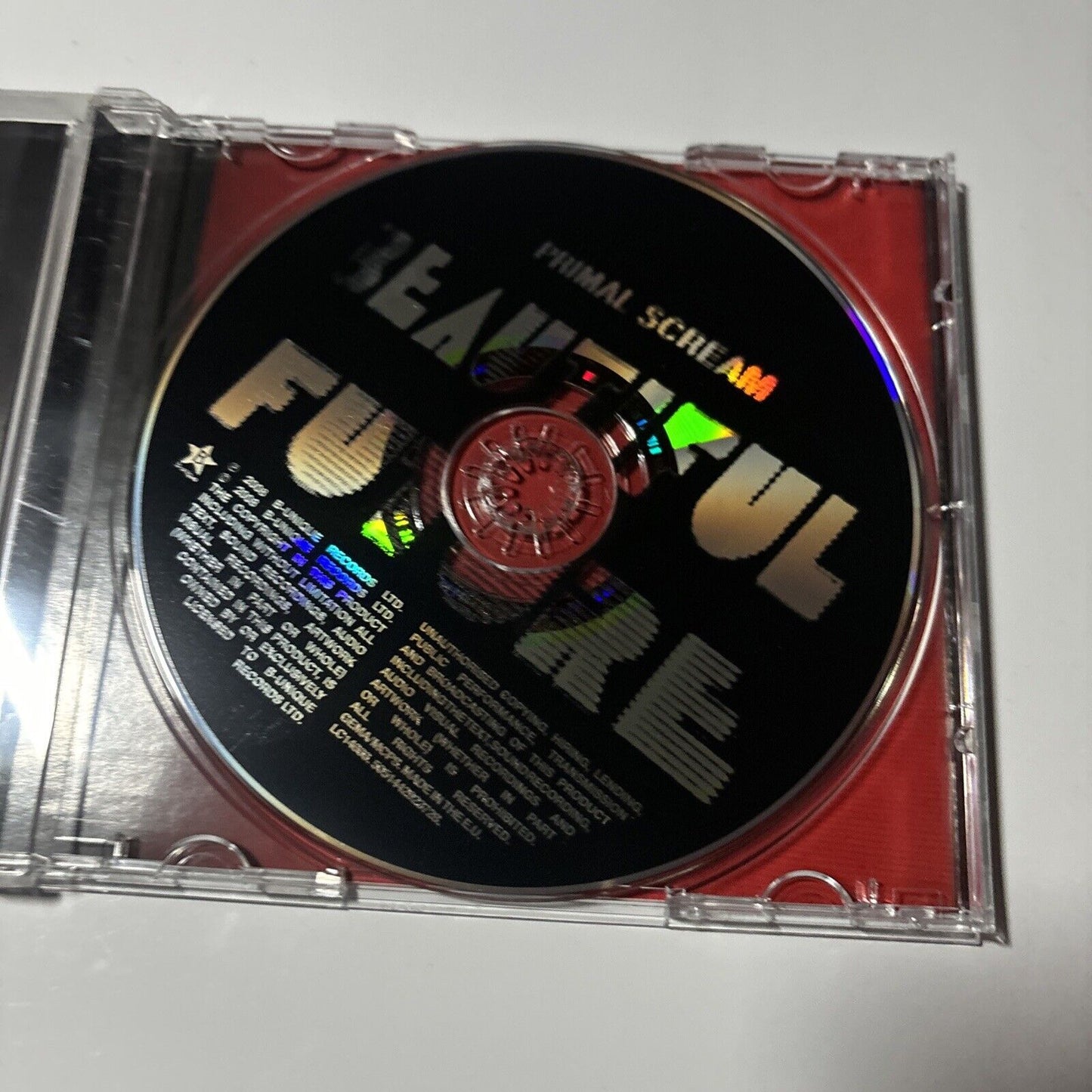 Primal Scream - Beautiful Future (CD, 2008) UK B-Unique Records