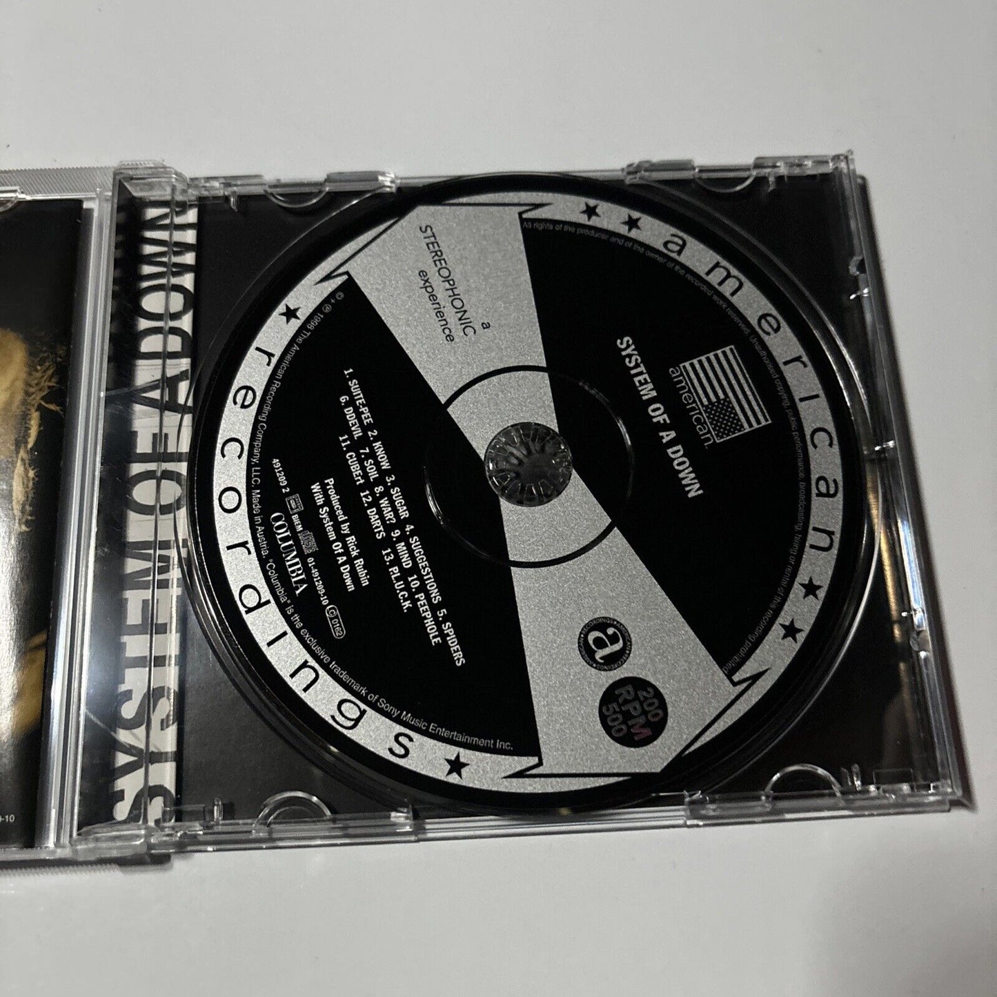 System Of A Down - System Of A Down (CD, 1998) Columbia 491209 2