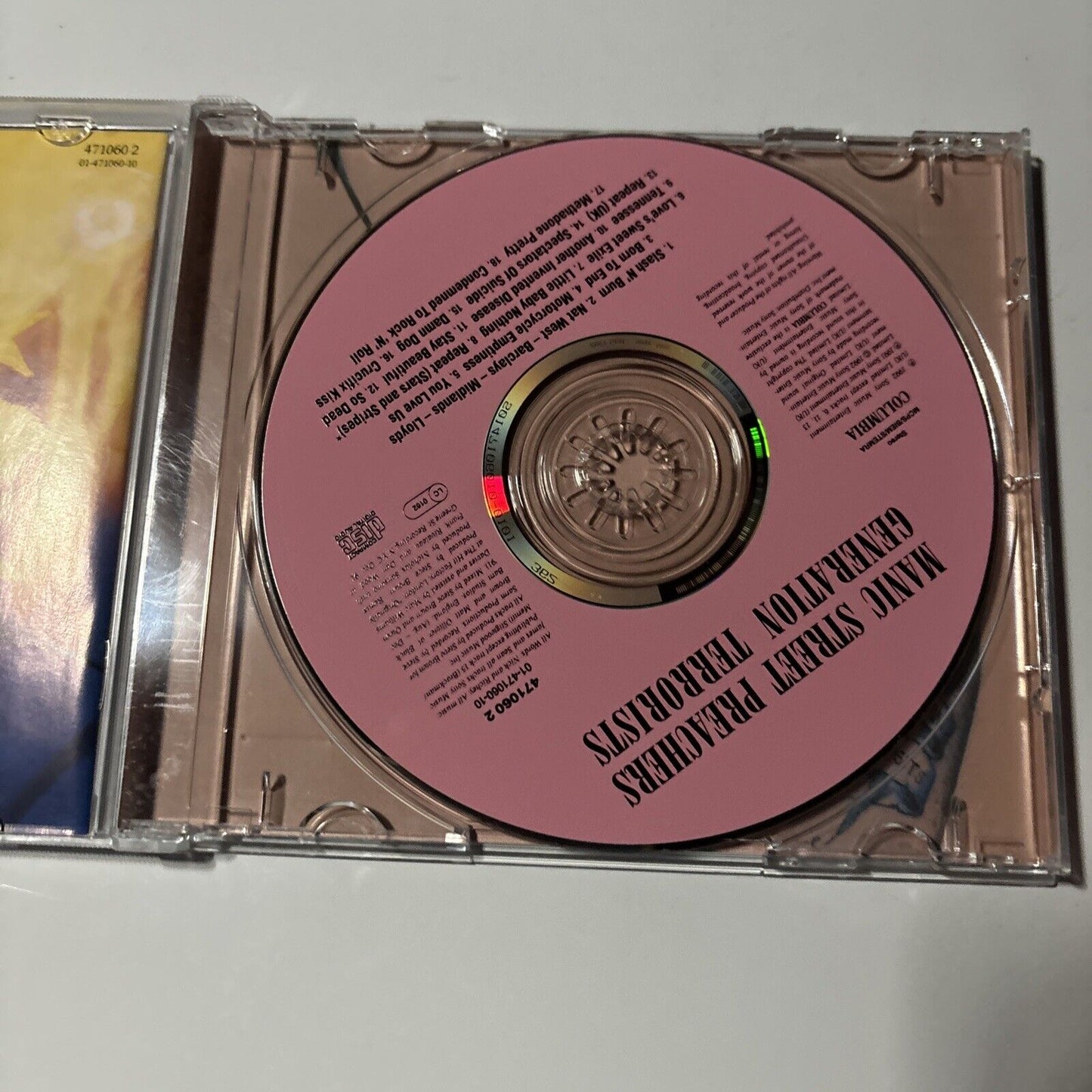 Manic Street Preachers - Generation Terrorists (CD, 1992) Columbia 471060 2