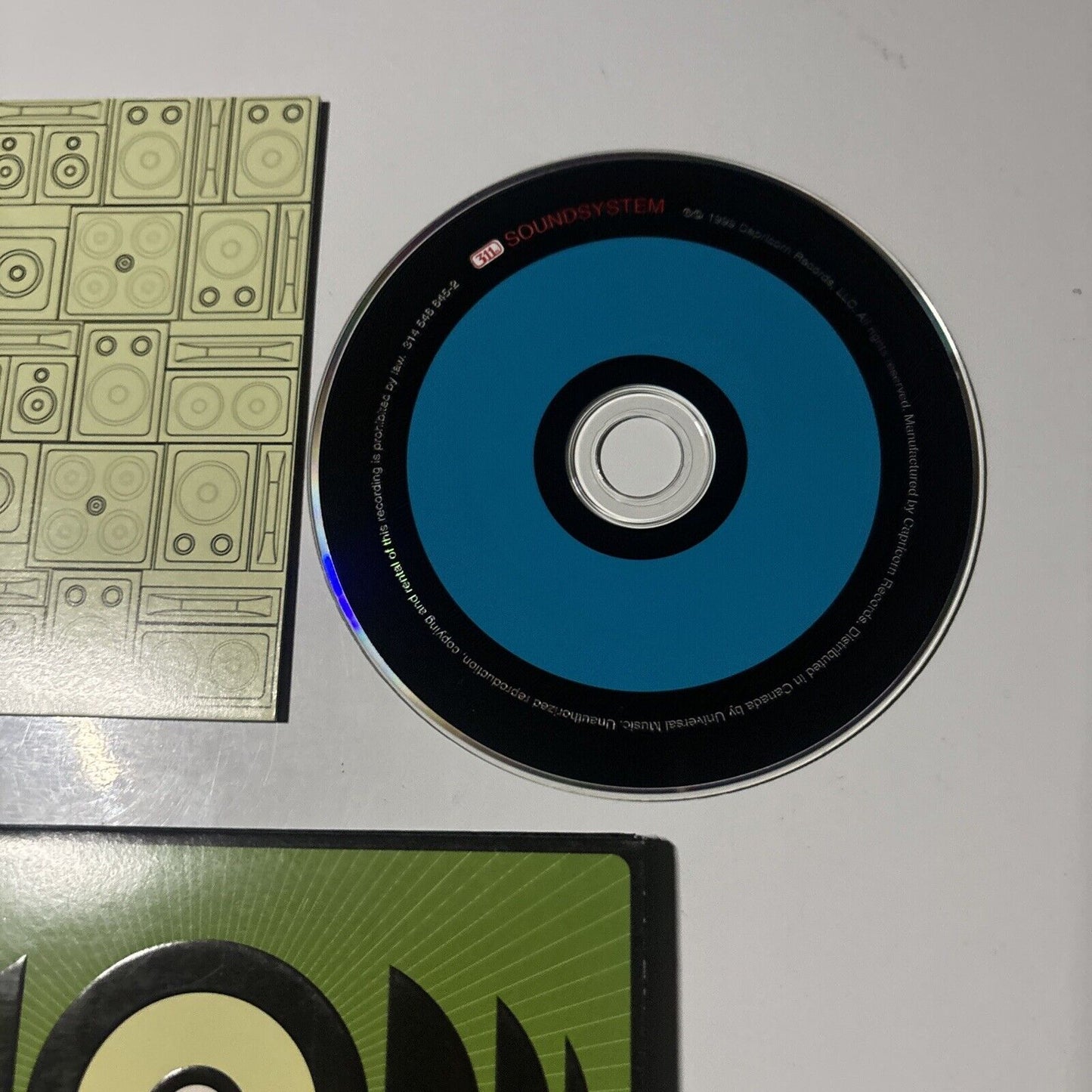 311 - Soundsystem (CD, 1999) USA Capricorn Records CPN 1620