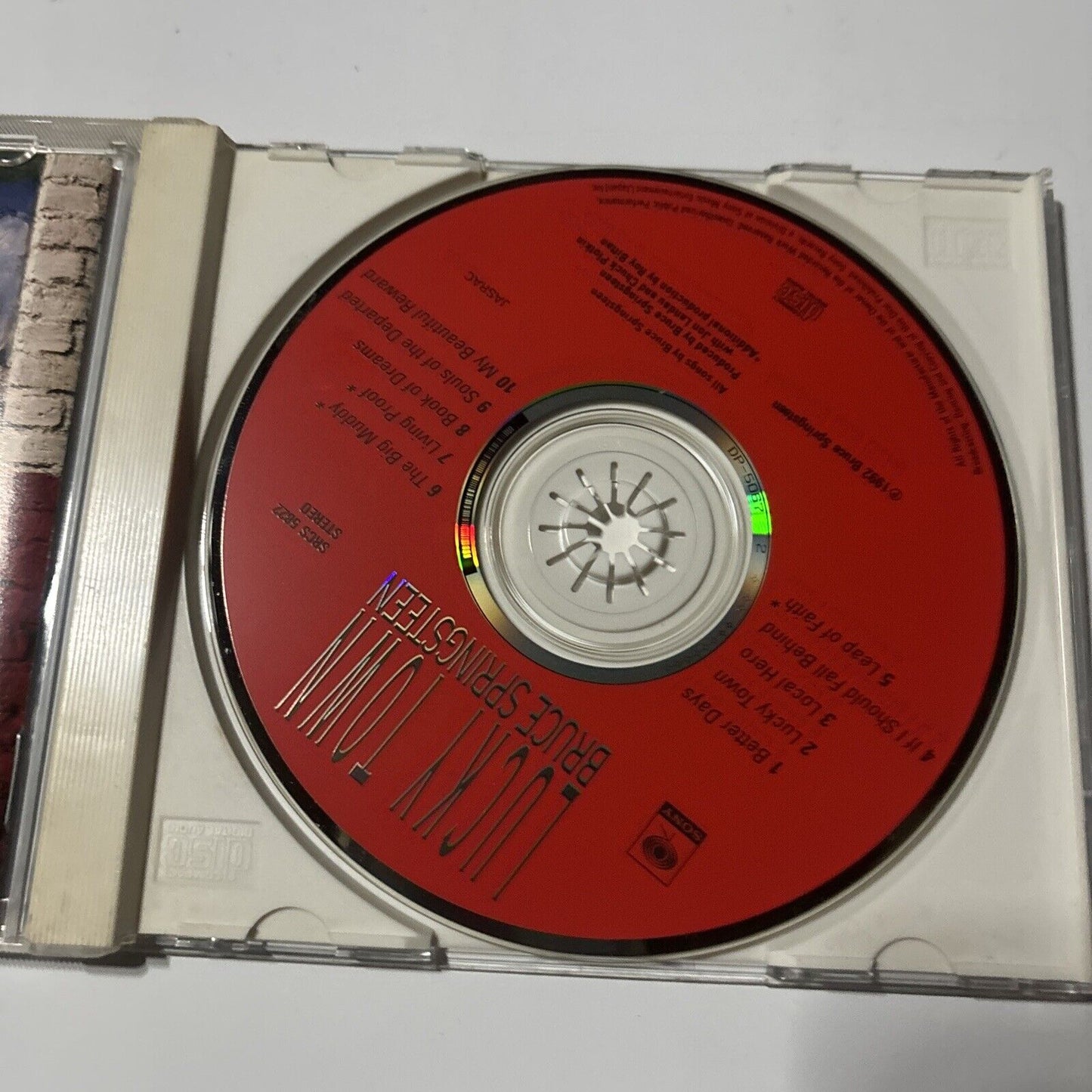 Bruce Springsteen - Lucky Town (CD, 1992) Japan SRC-5822 Rock