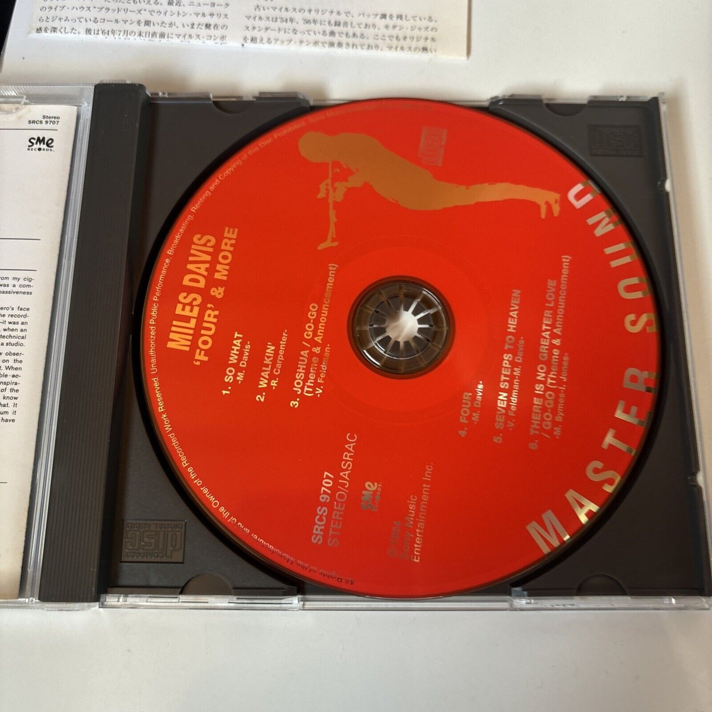 Miles Davis - Four' & More (CD, 2000) Japan SME Records SRCs-9707