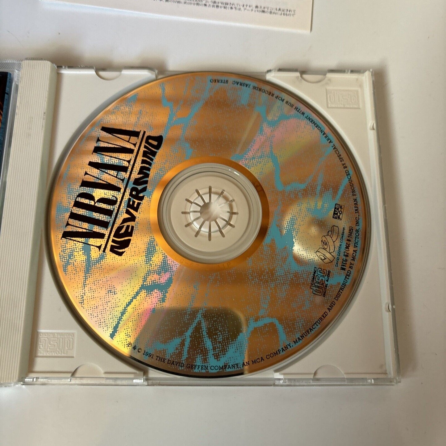 Nirvana - Nevermind (CD, 1991) Japan MVC6-67
