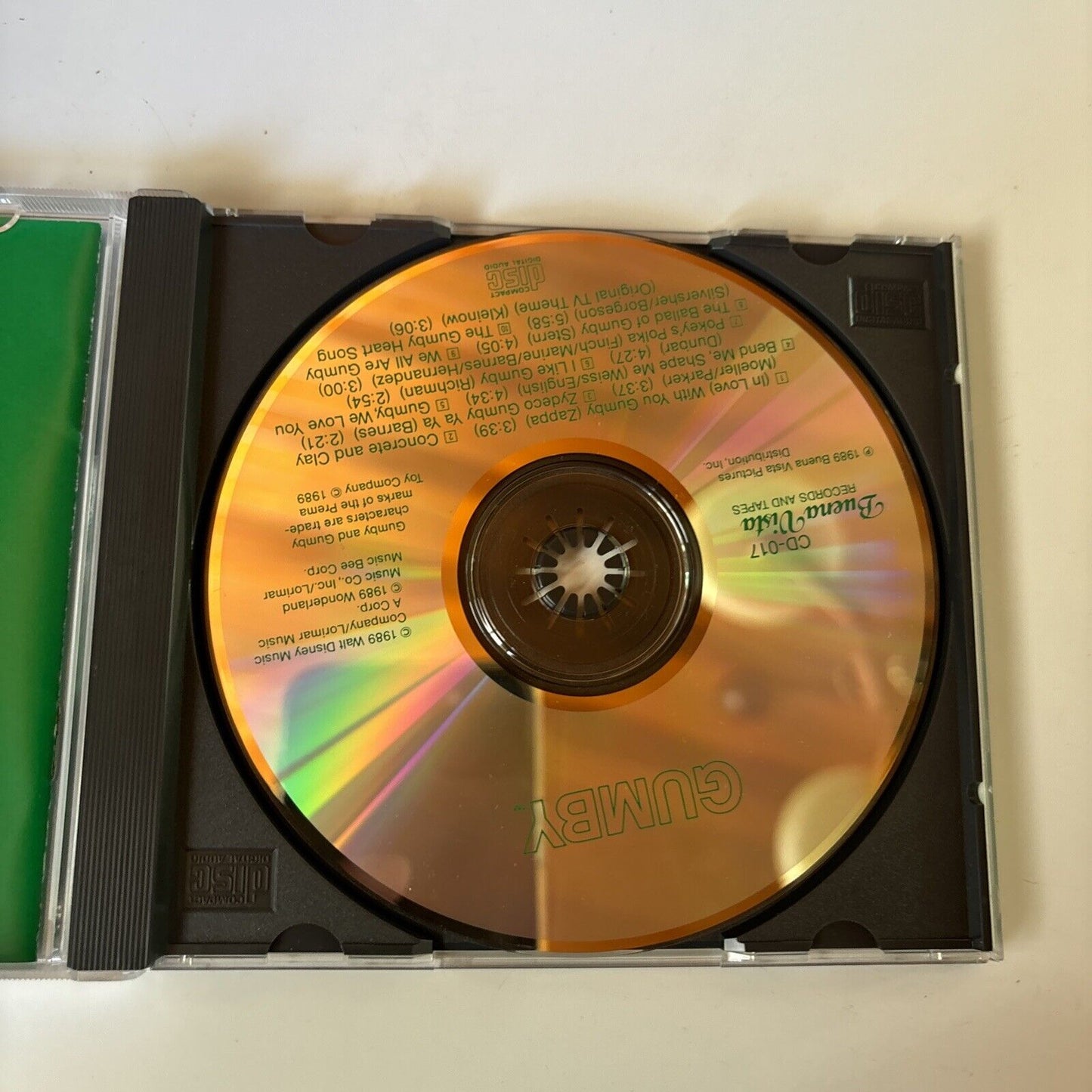 Various Artists - Gumby (CD, 1989) USA Buena Vista Records