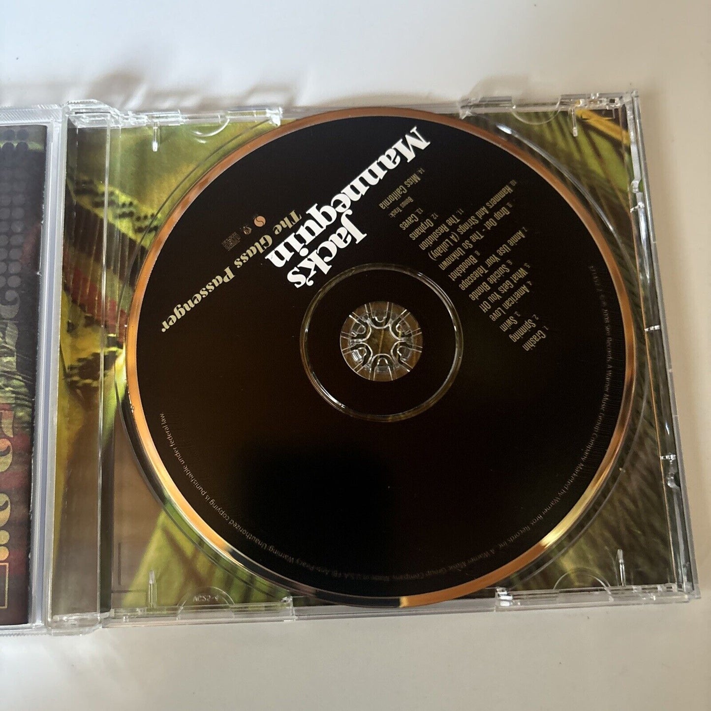 Jack's Mannequin - The Glass Passenger (CD, 2008) Sire 371452-2