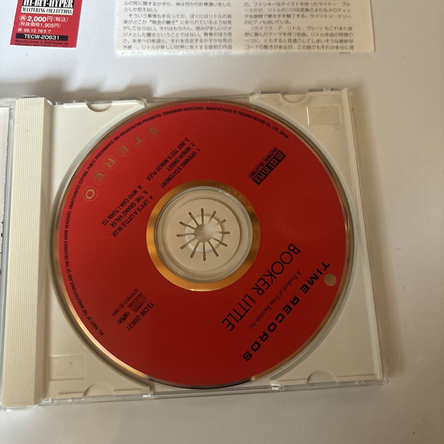 Booker Little - Booker Little (CD, 1997) Japan TECW-20631