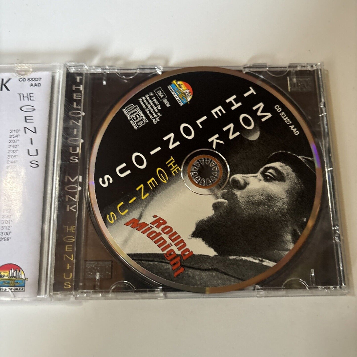 Thelonious Monk - The Genius (CD, 1999) CD 53327 Jazz