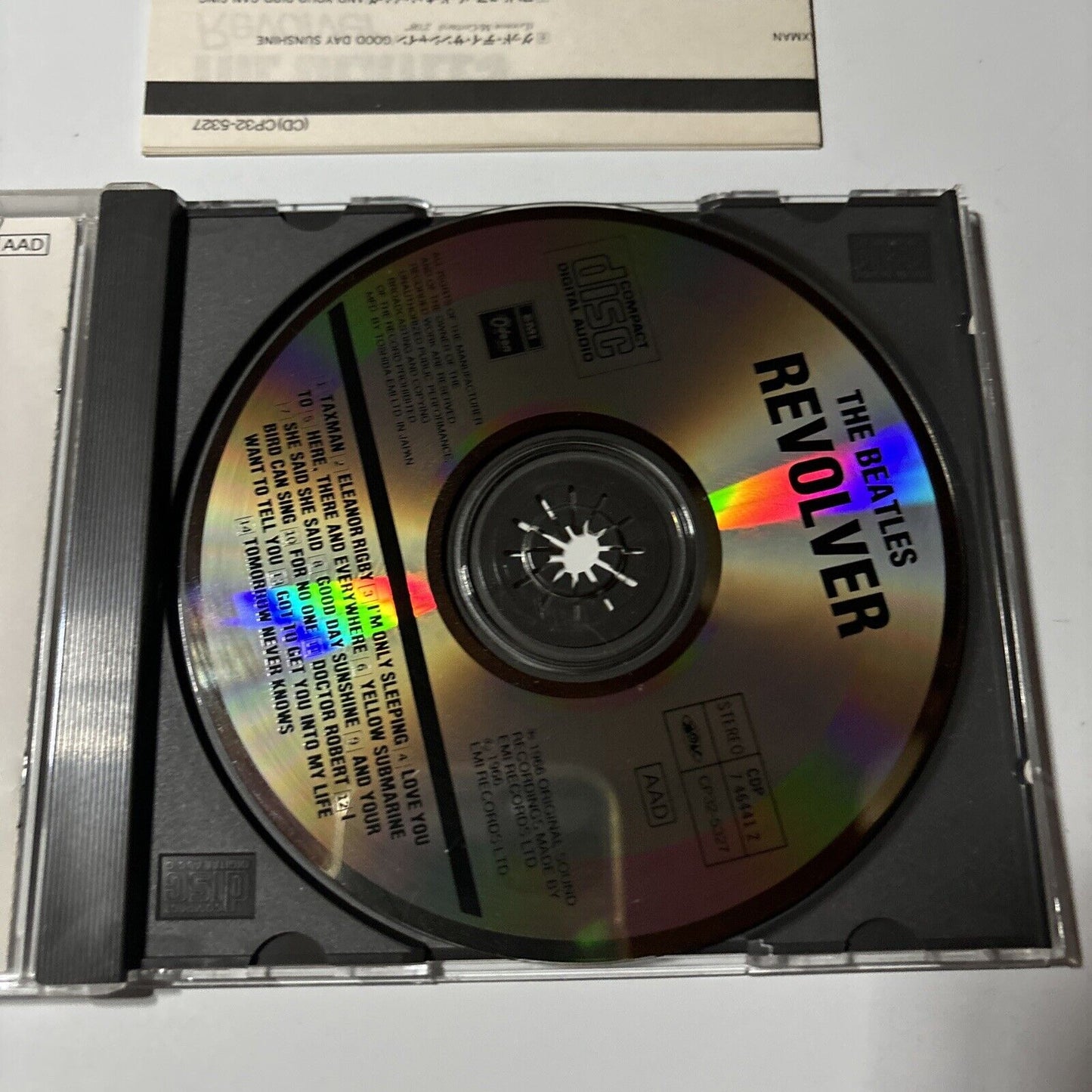 The Beatles - Revolver (CD, 1987) Japan CP32-5327