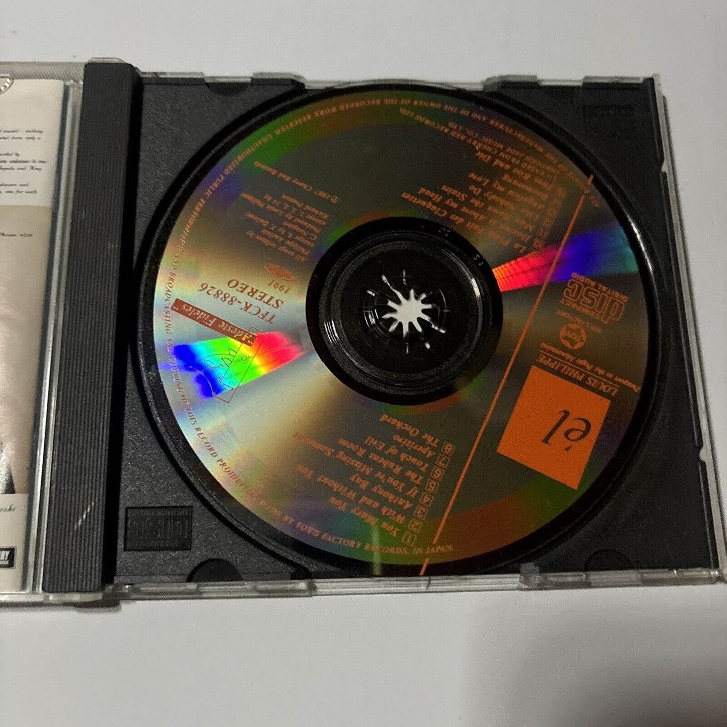 Louis Philippe - Passport To The Pogie Mountains (CD, 1987) Japan tfck-88826