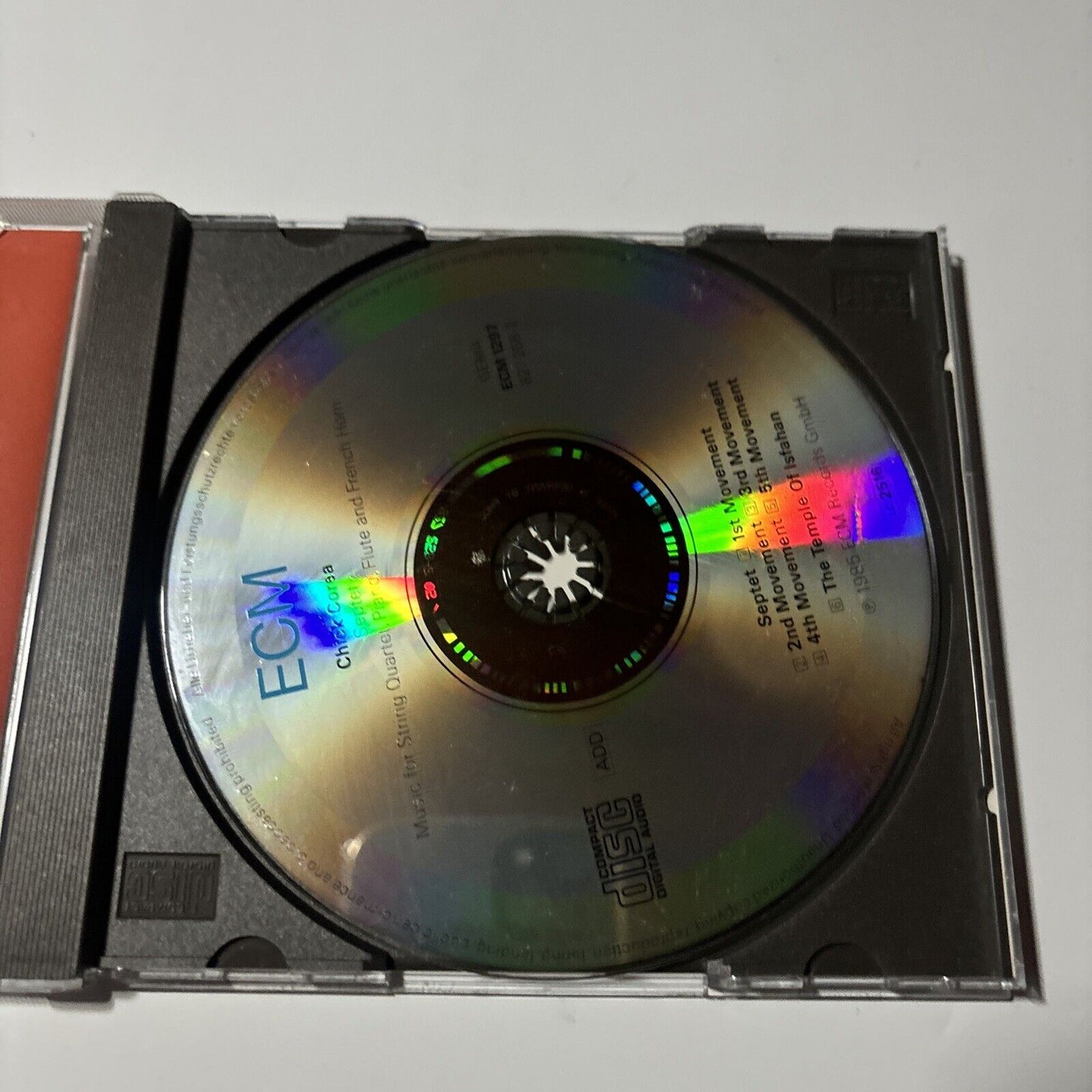 Chick Corea - Septet (CD, 1985) ECM Records ECM 1297 Jazz Classical