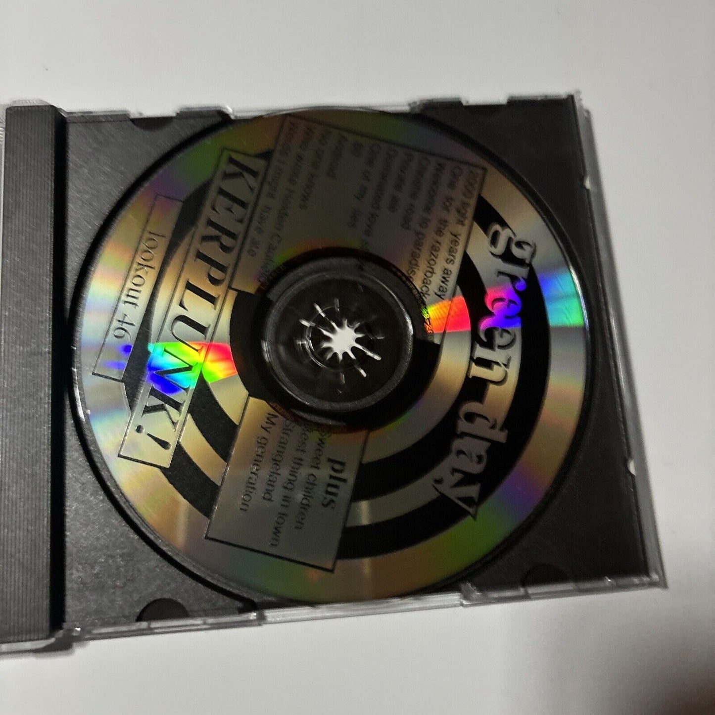Green Day - Kerplunk! (CD, 1992) Lookout! Records #46CD