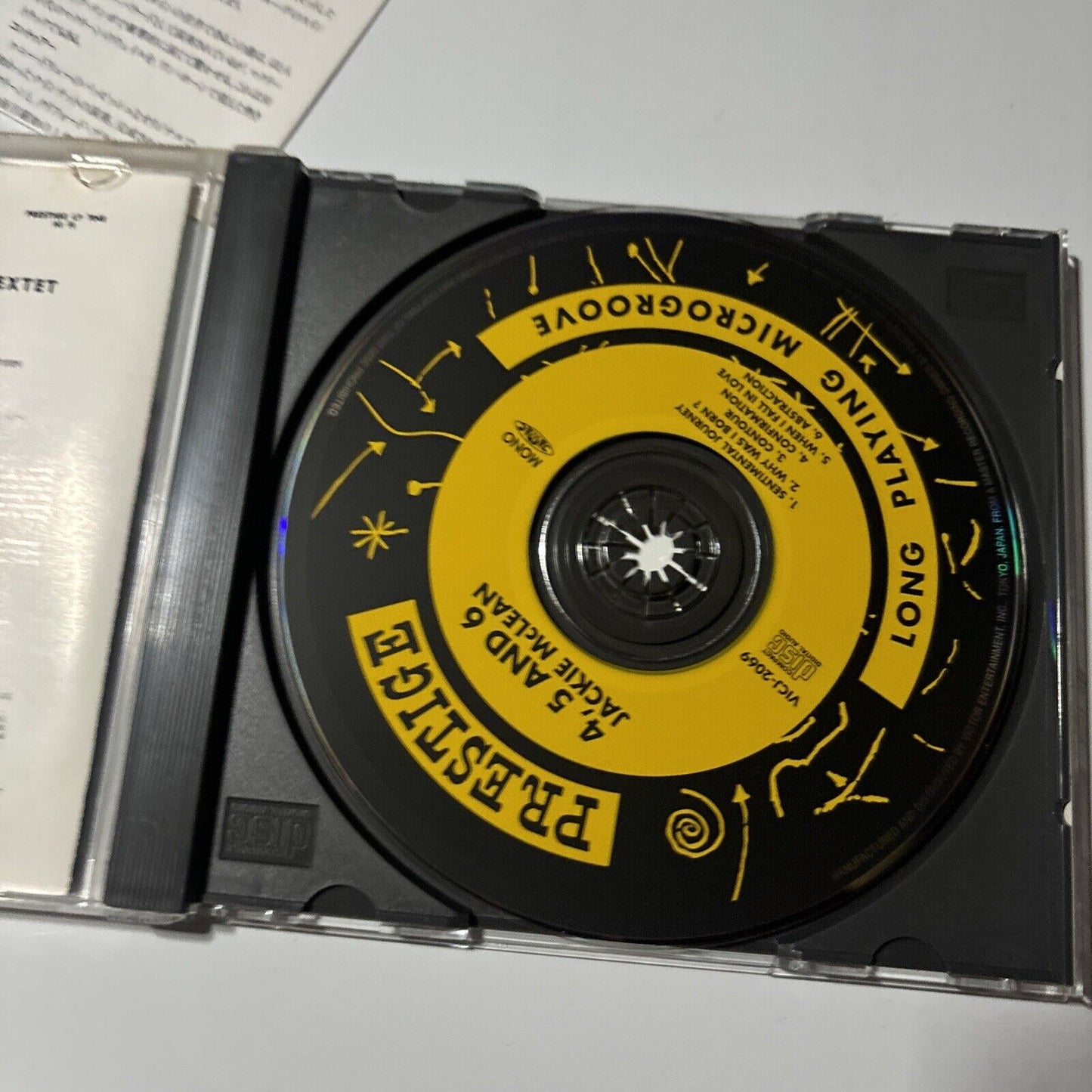 Jackie McLean - 4, 5 And 6 (CD, HQCD, 1996) Japan vicj-2069