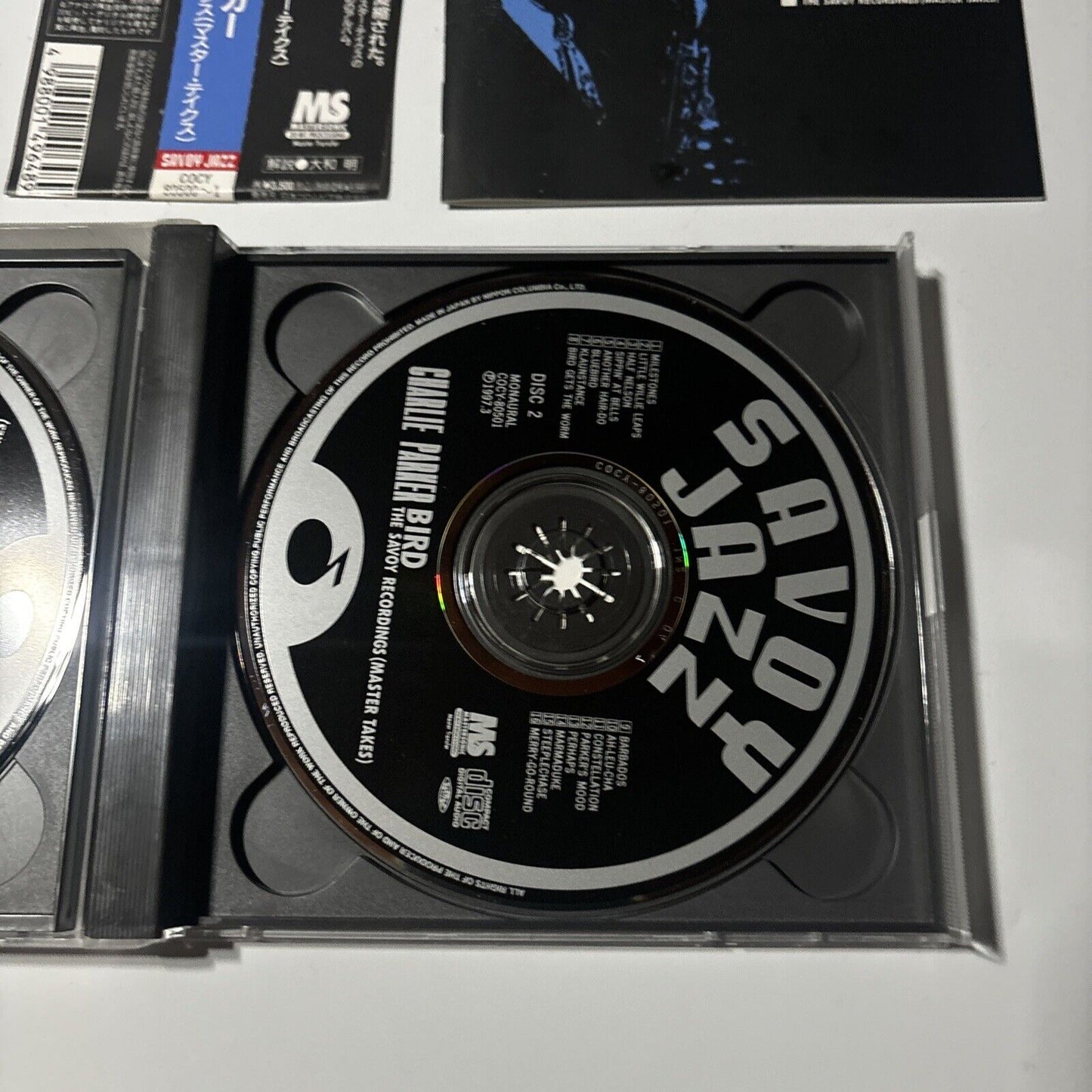 Charlie Parker - Bird: The Savoy Recordings (CD, 1997) Japan COCY-80500-1 Obi