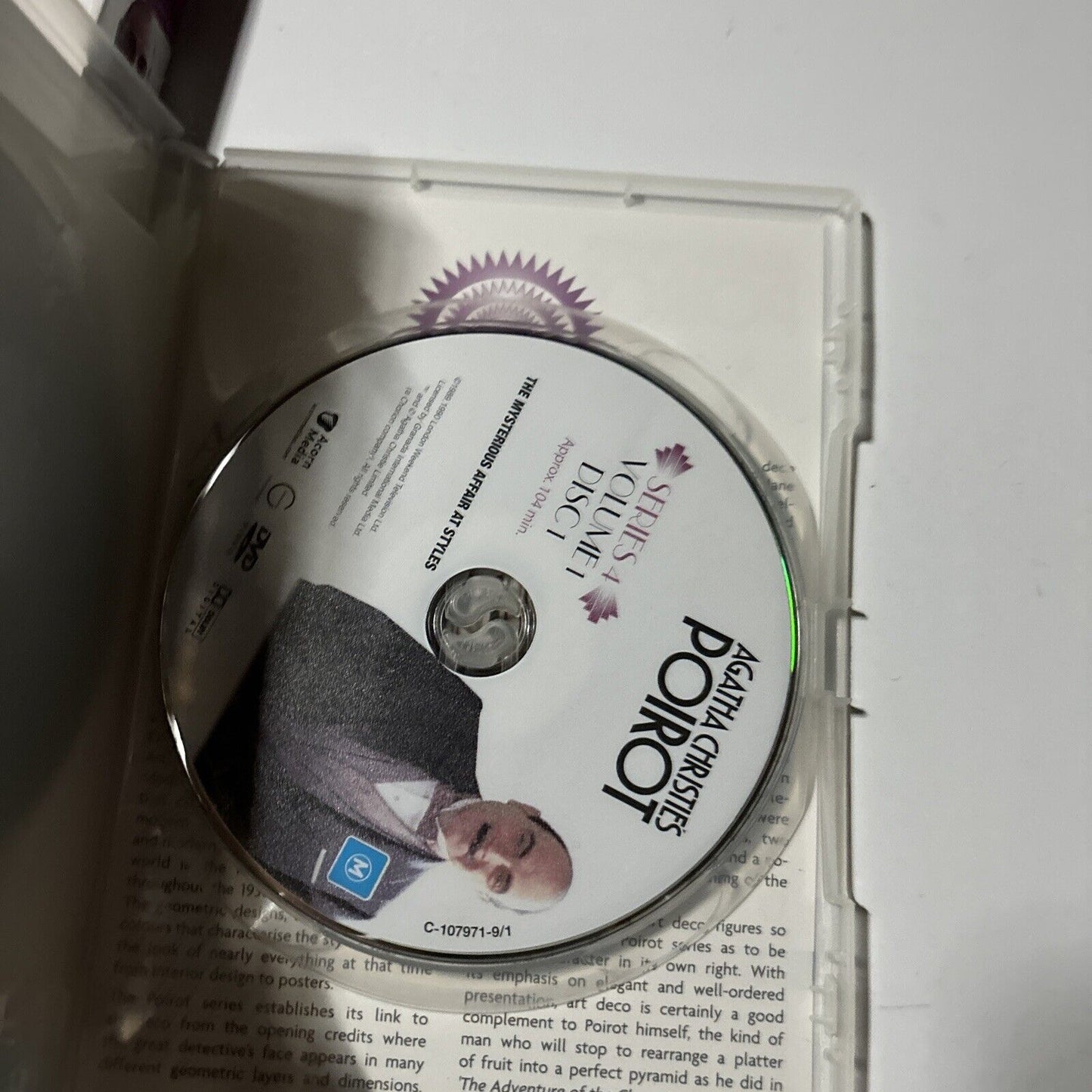 Agatha Christie-Poirot : Series 4 (DVD, 1992) David Suchet All Regions