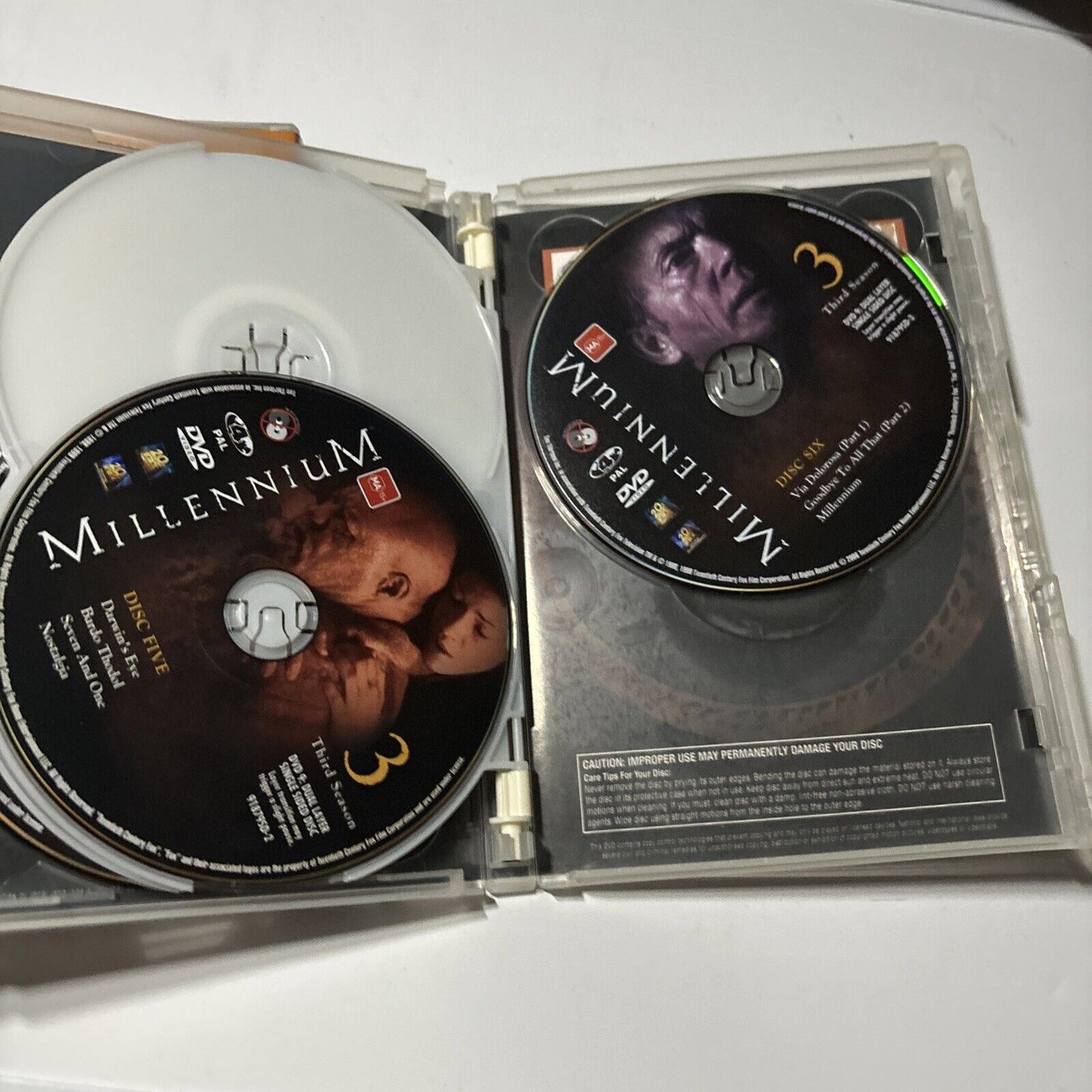 Millennium - Season 2 & 3 (DVD, 2006, 12-Disc) Region 4