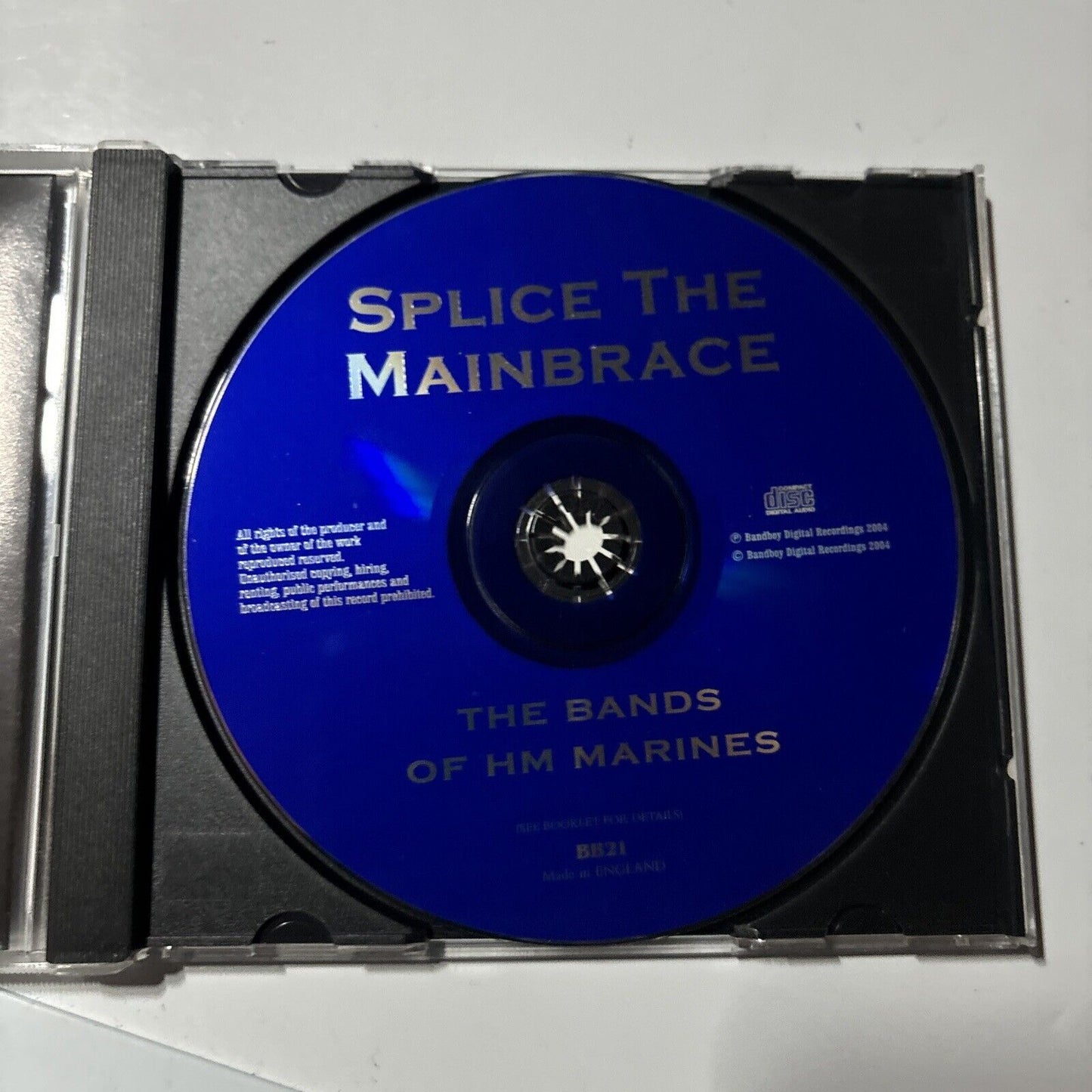 H M Royal Marines - Splice The Mainbrace (CD, 2004)