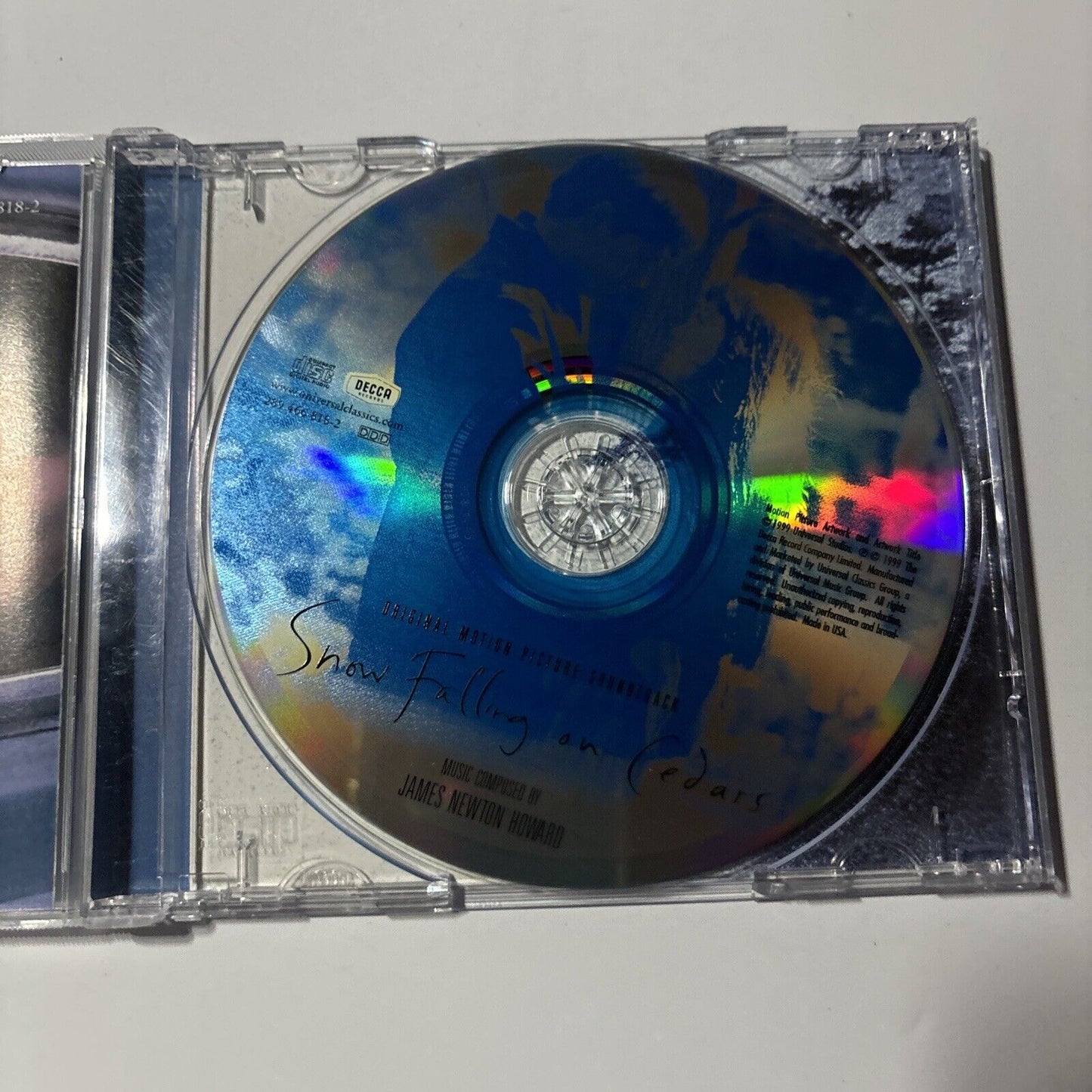 Snow Falling On Cedars - Motion Picture Soundtrack (CD, 1999)