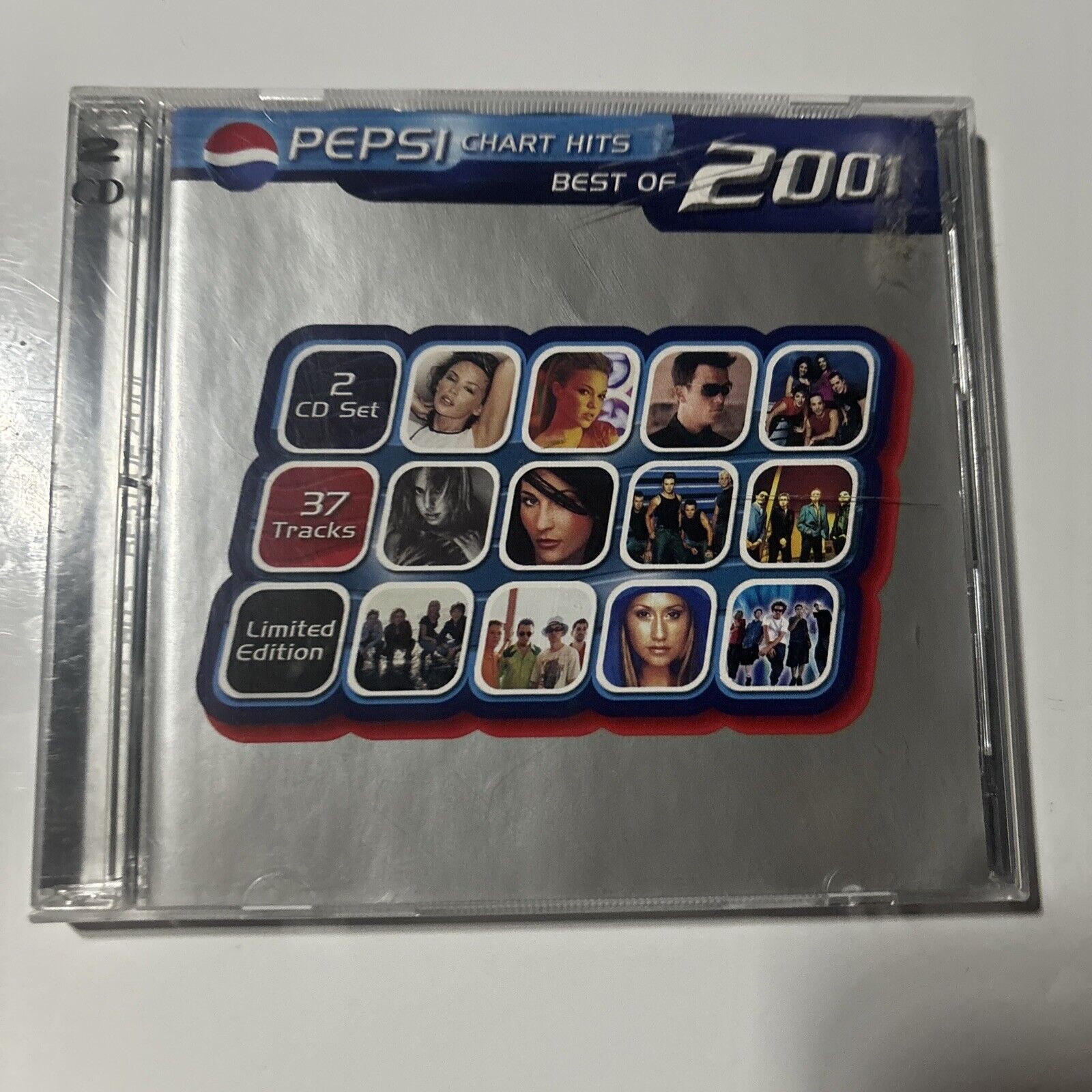 Pepsi Chart Hits Best Of 2001 (CD, 2001) Rajon Music Group Retro Unit