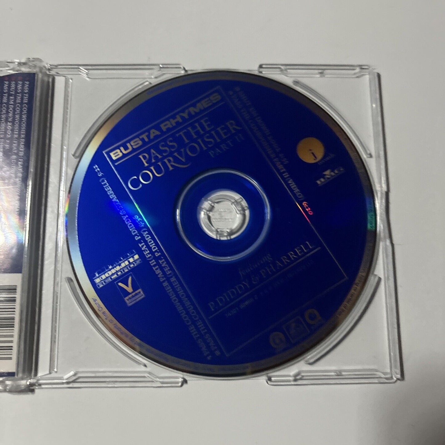 Busta Rhymes Feat. P. Diddy & Pharrell - Pass The Courvoisier Part II (CD, 2002)