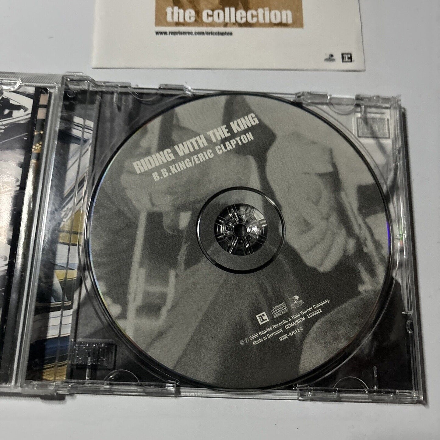 B.B. King & Eric Clapton - Riding With The King (CD, 2000) Reprise Records